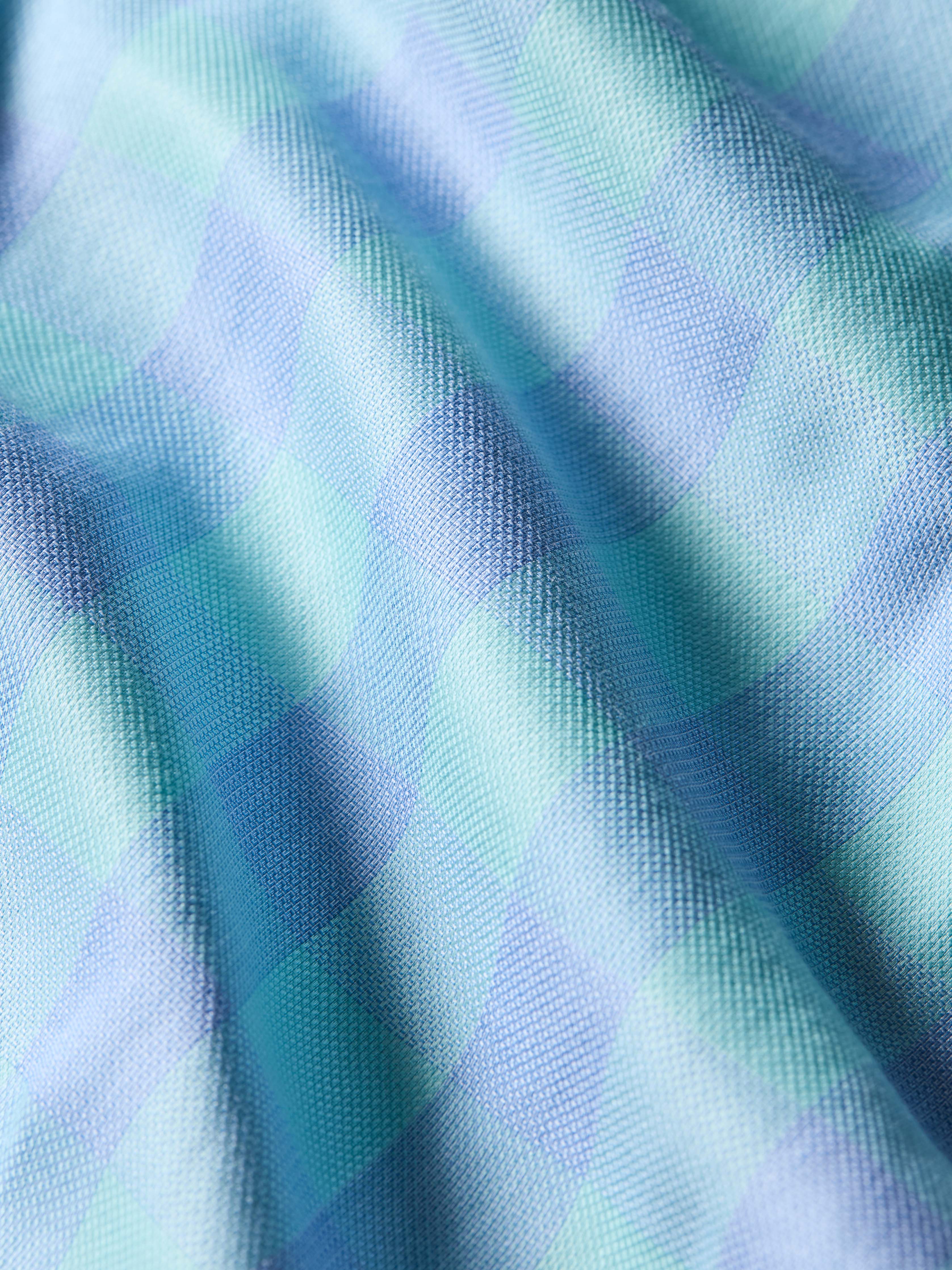 Movement™ Monterey Shirt - Lagoon Waters Check - Image 2