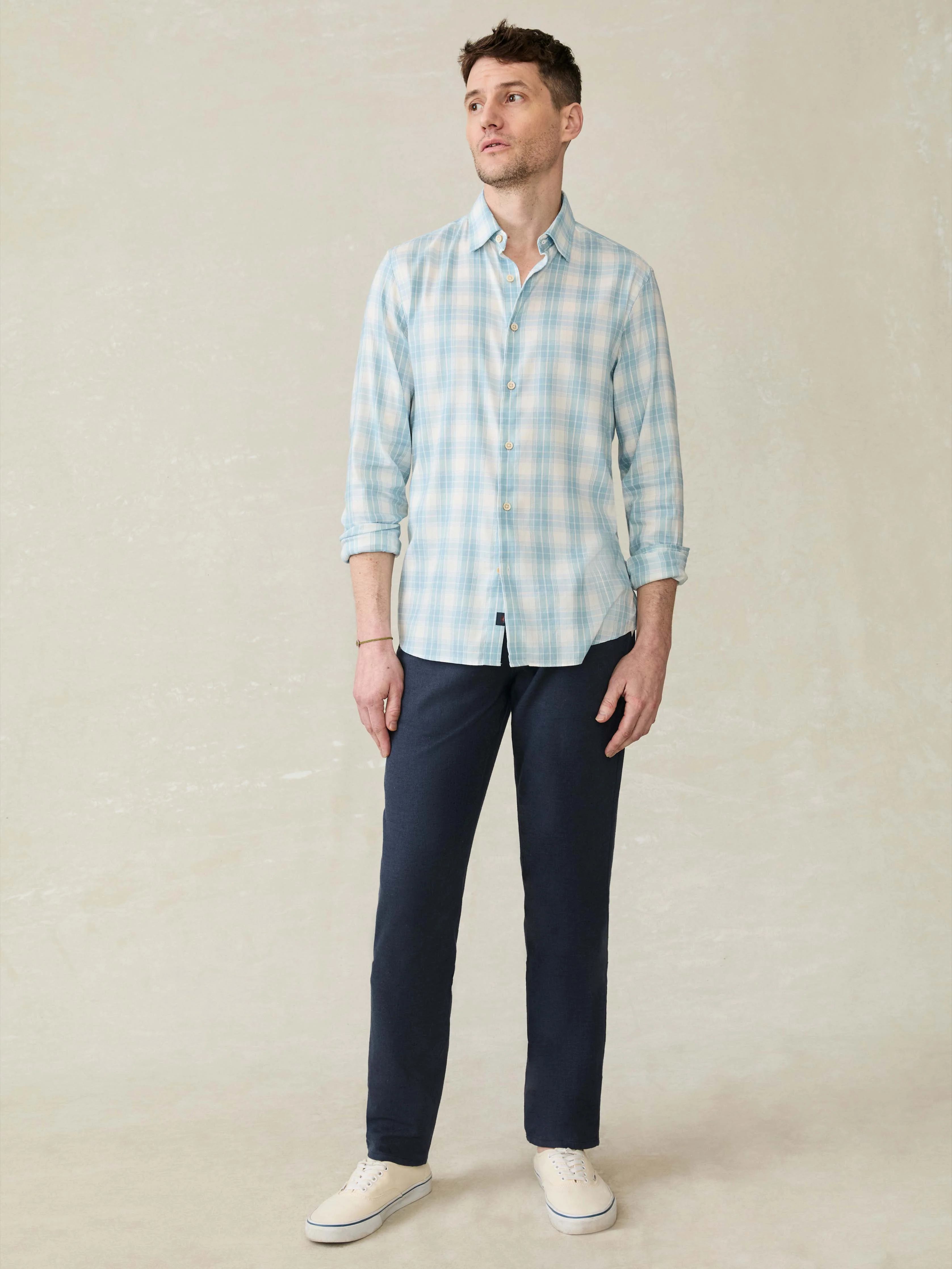 Movement™ Monterey Shirt - Summer Sky Plaid - Image 4