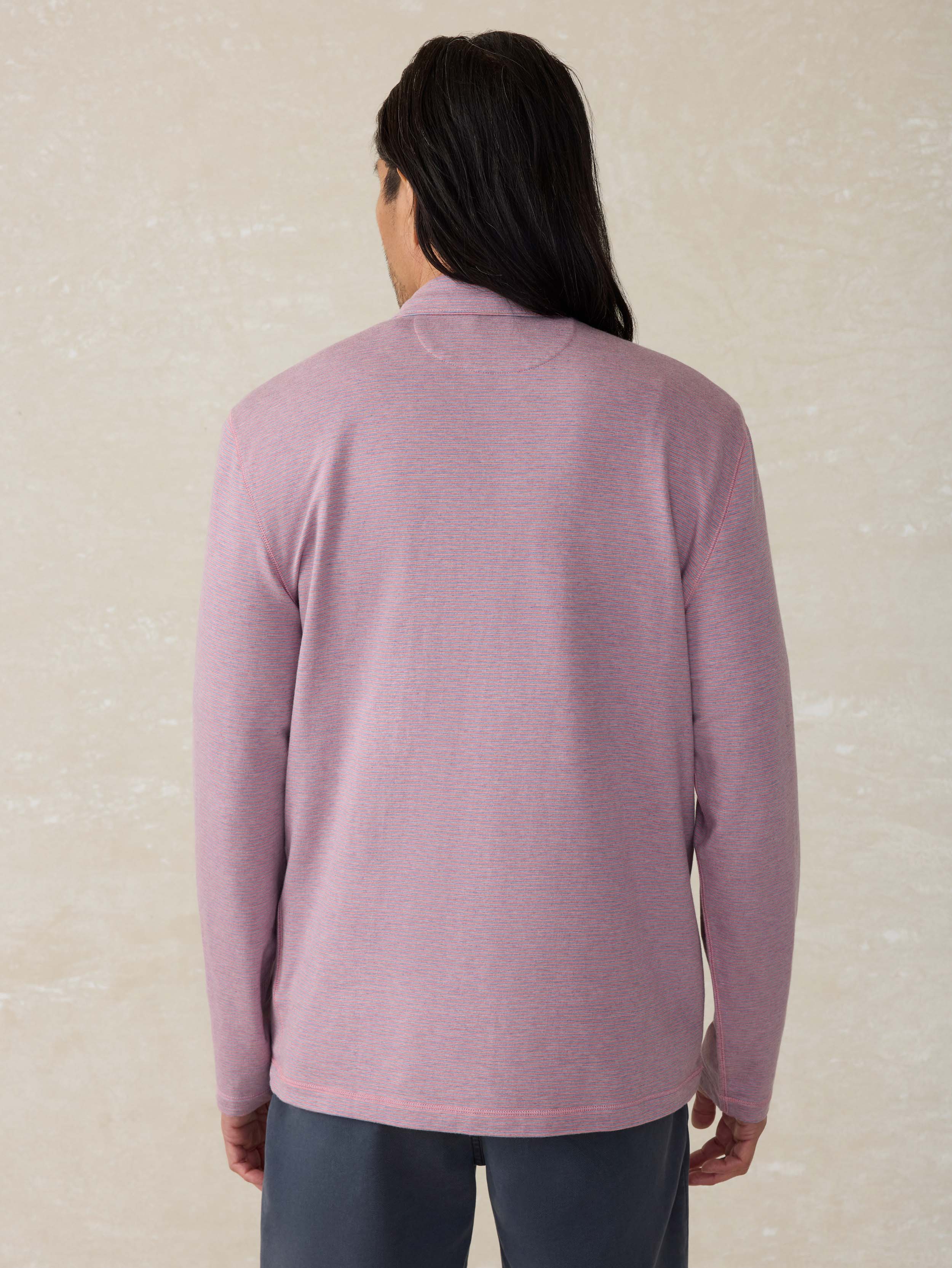 Movement™ Quarter Zip - Rose Creek Stripe - Image 3