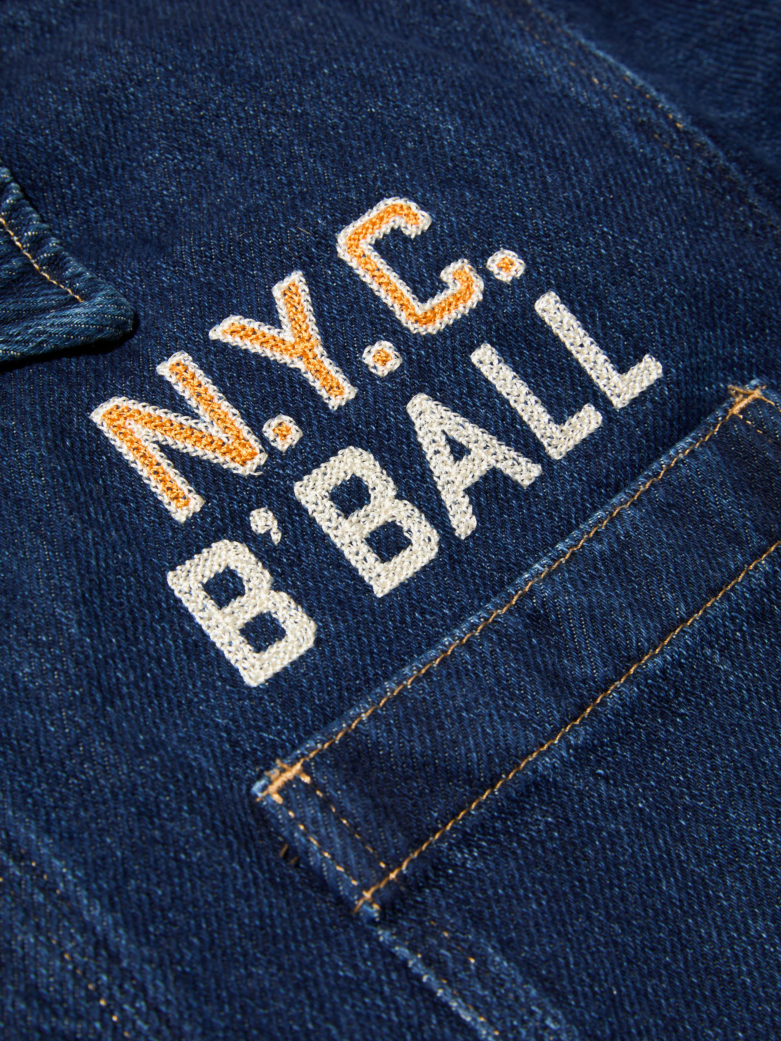 Limited Edition NY Knicks Championship Studio Jacket - Tidewater Wash - Image 6