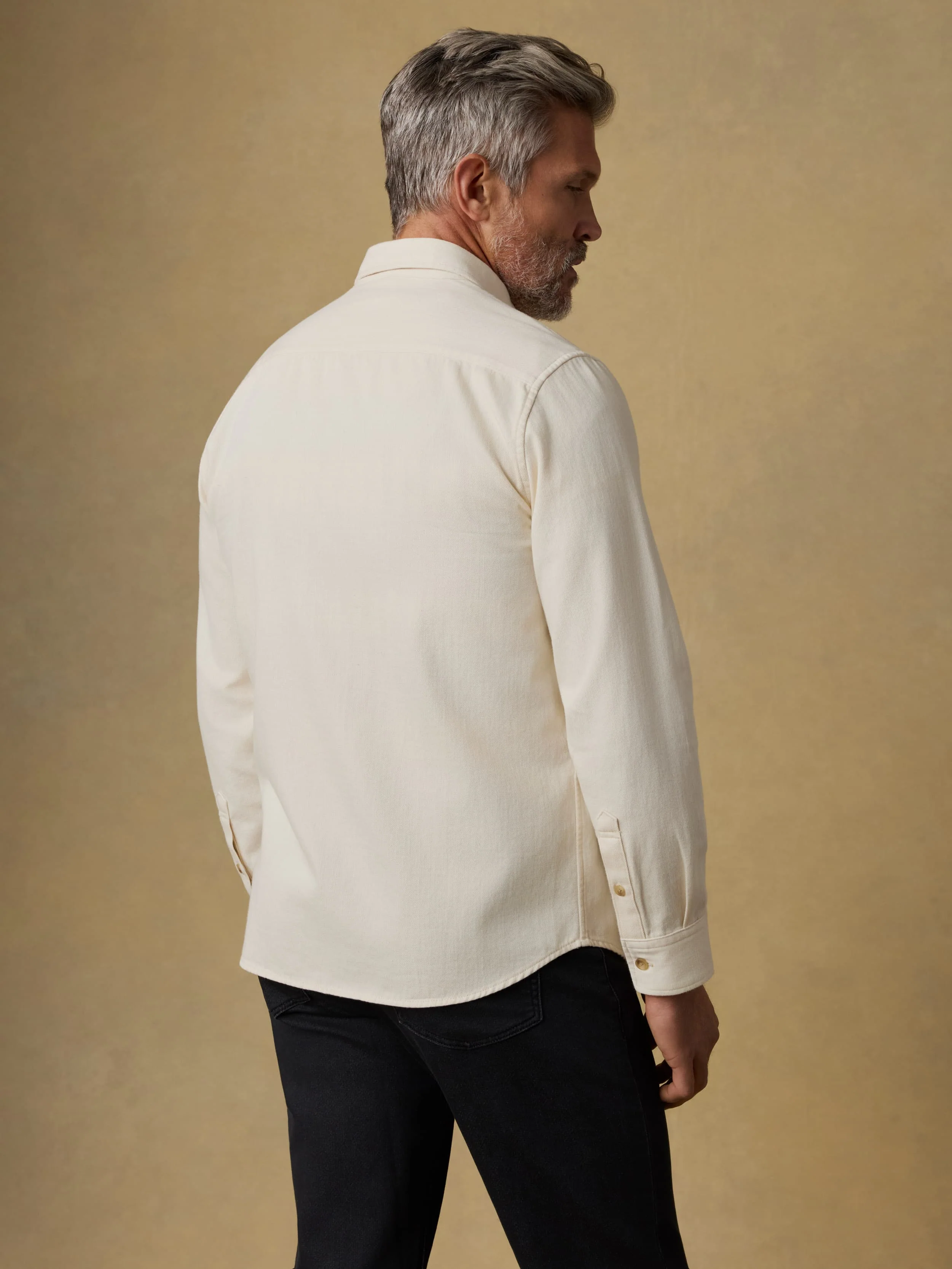 Original Cotton Denim Shirt - Natural - Image 3