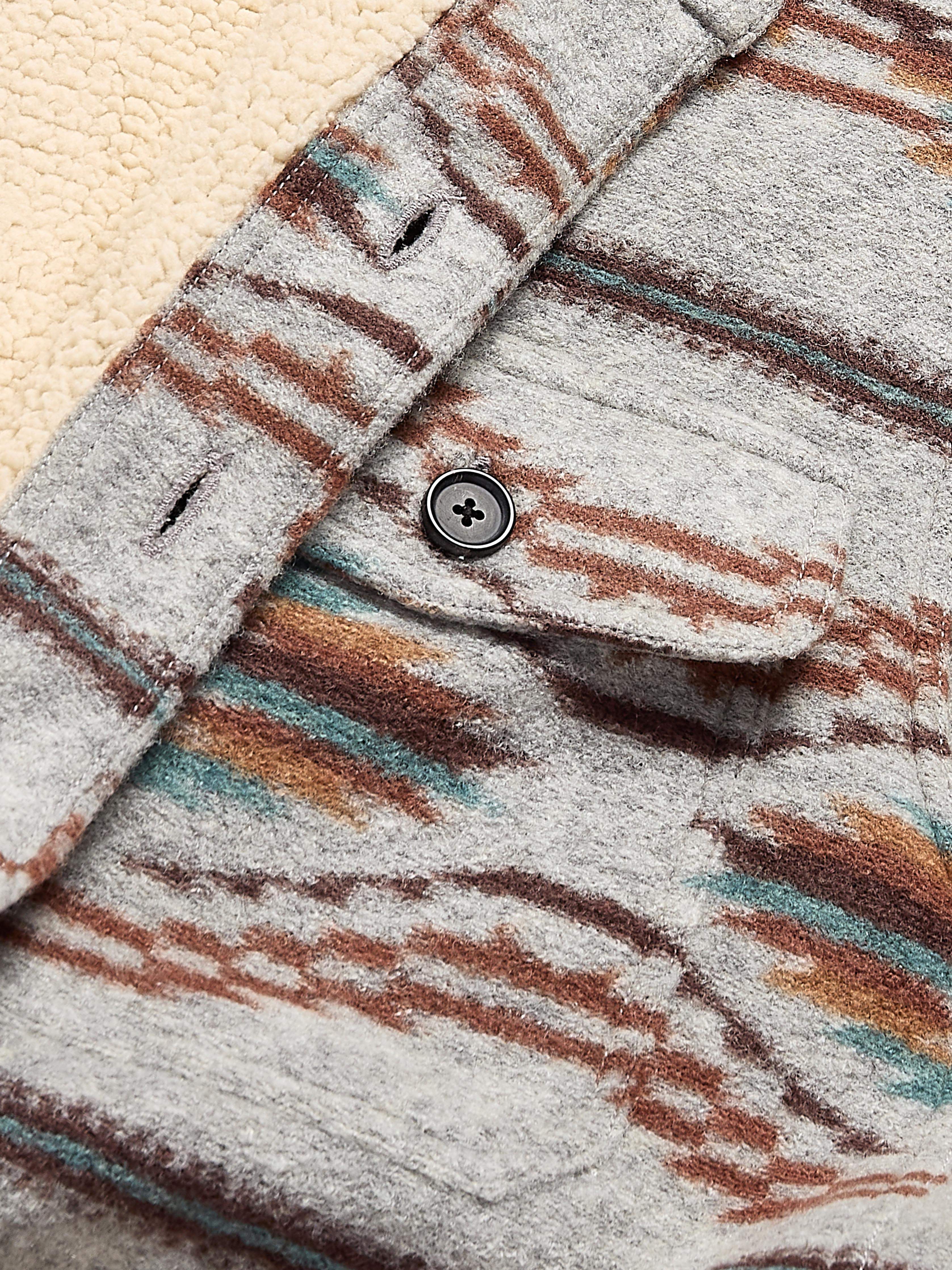 Range Thunder Voice Eagle High Pile Fleece Lined CPO - Grey Skies - Image 3