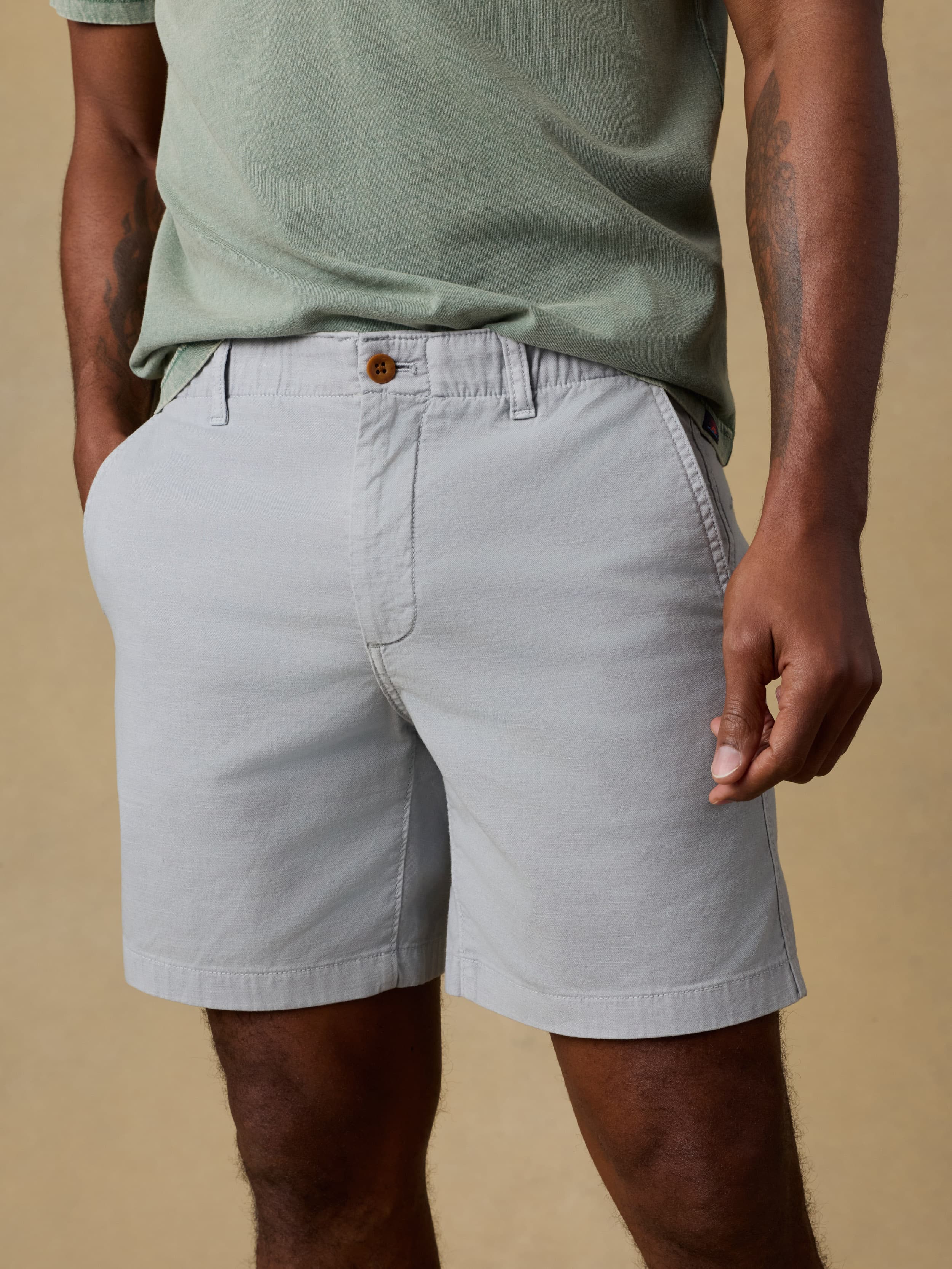 Reserve Chino Short - Rocky Grey - Image 5
