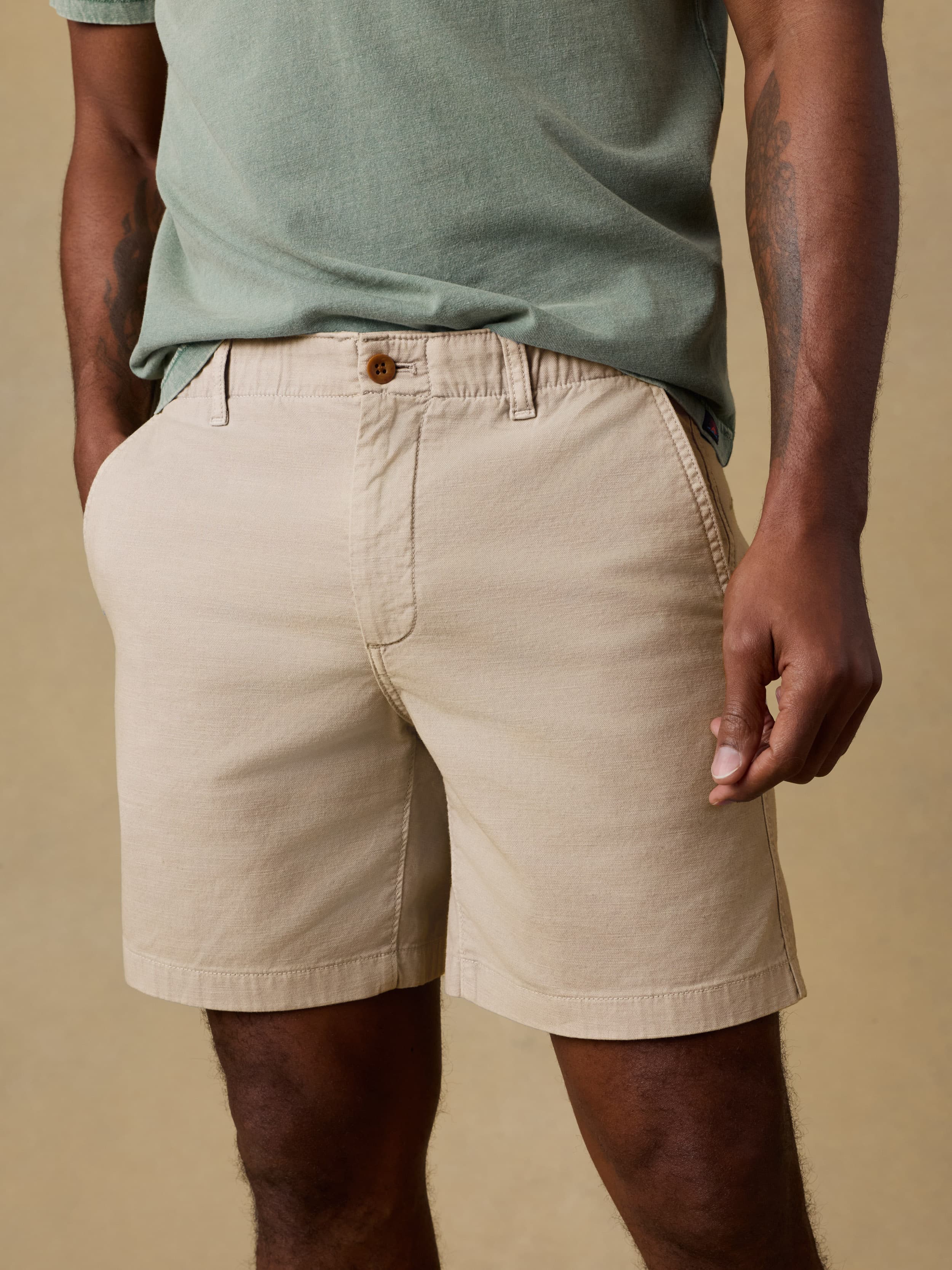 Reserve Chino Short - Stone - Image 5