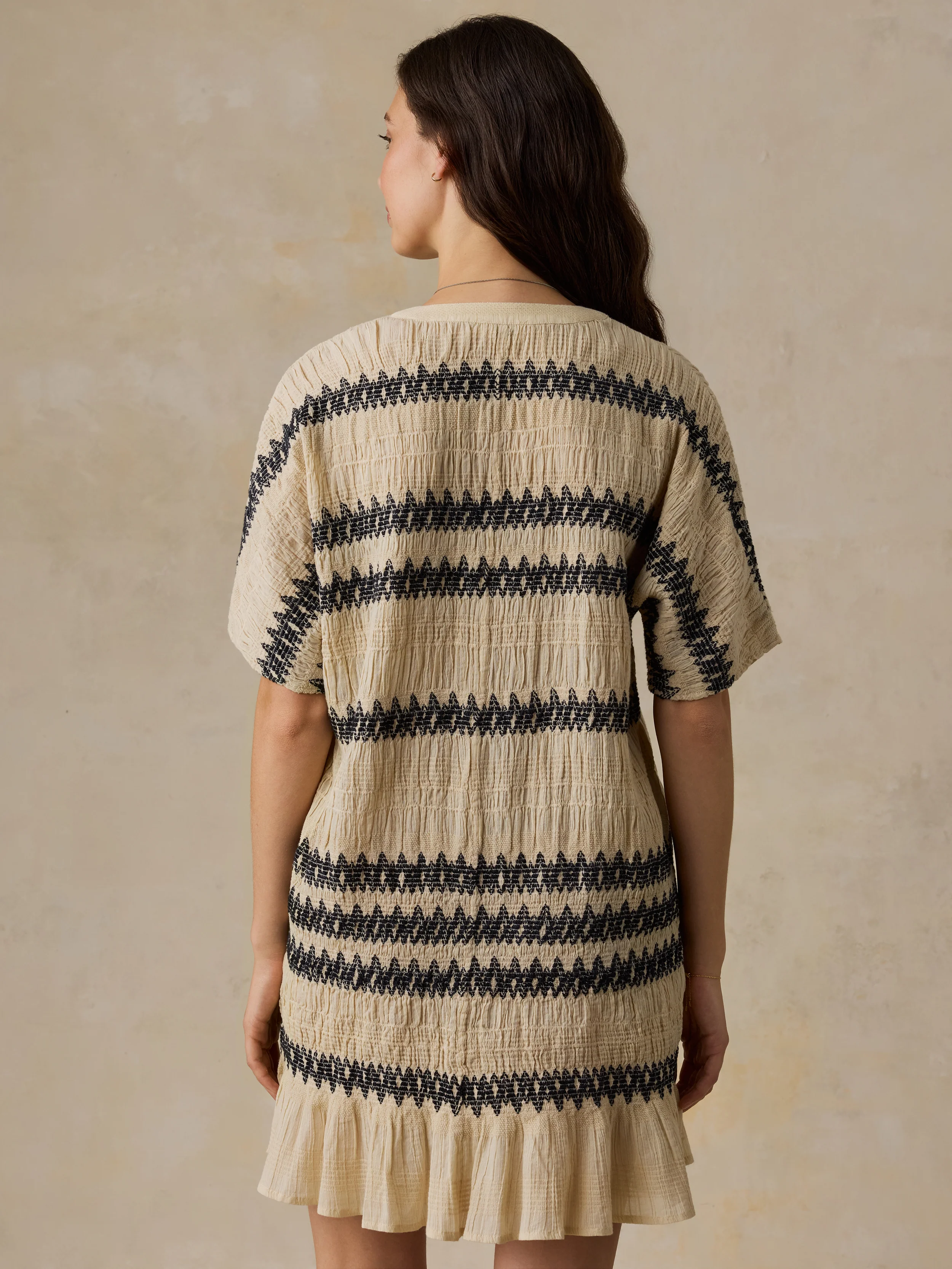Selene Mini Dress - Angora - Image 4