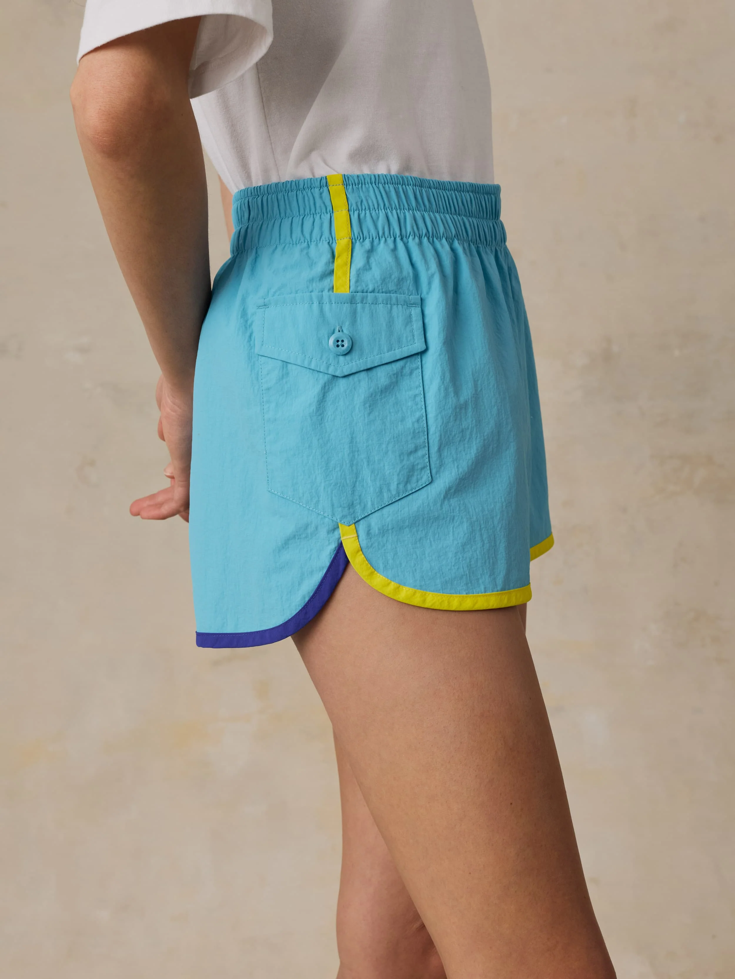 Shorelite Active Short - Blue Fin Bay - Image 4