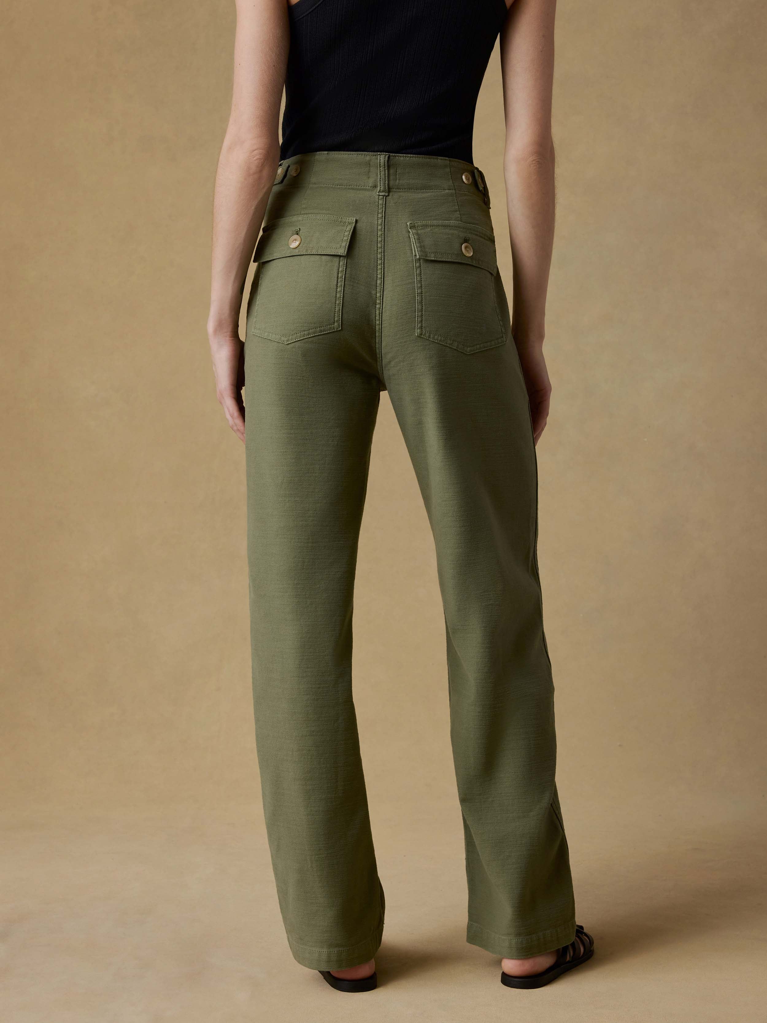 Soft Stretch Utility Pant - Moss - Image 5