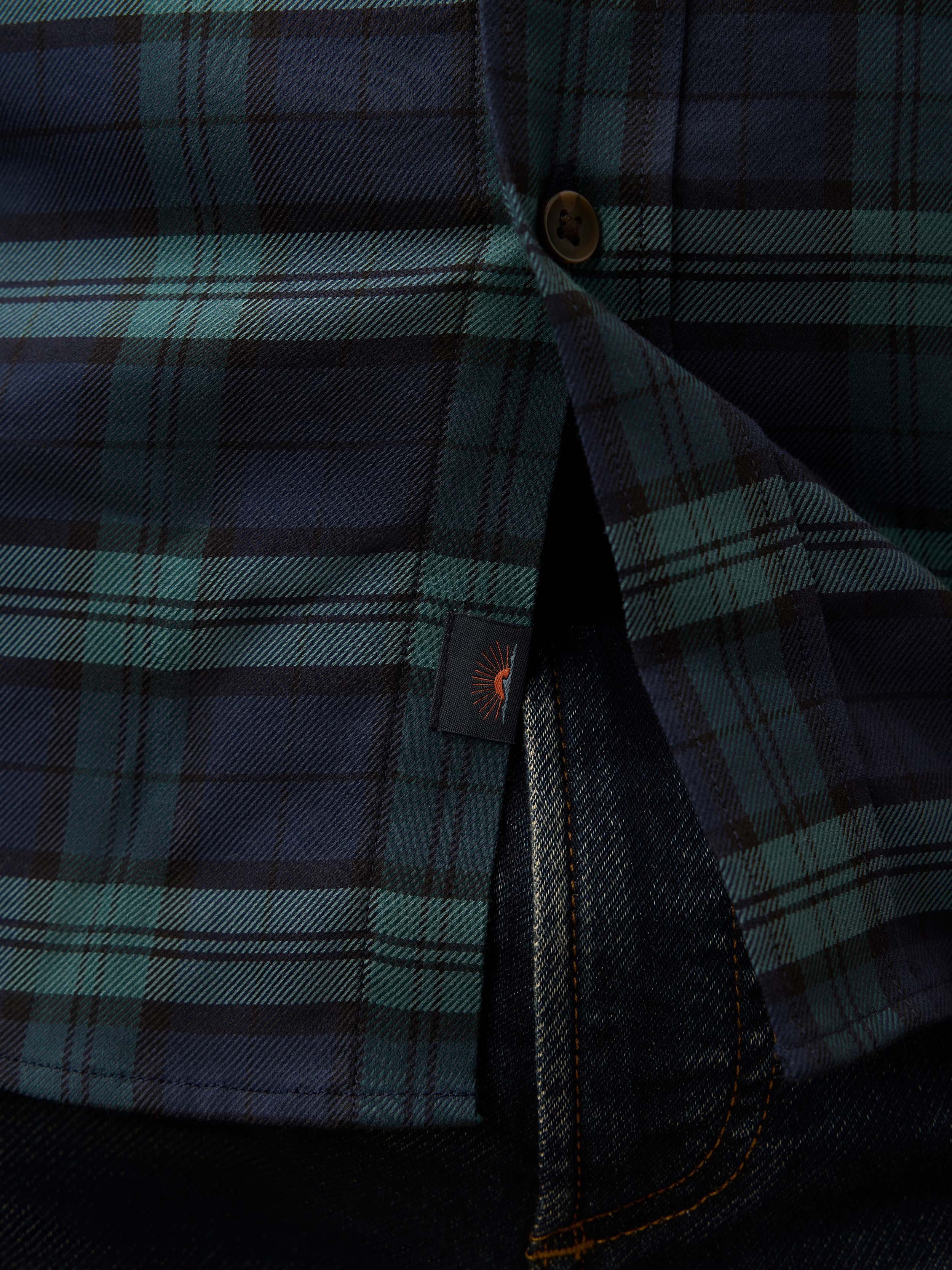 Soft Twill Movement™ Shirt - Harbor Blackwatch Plaid - Image 4