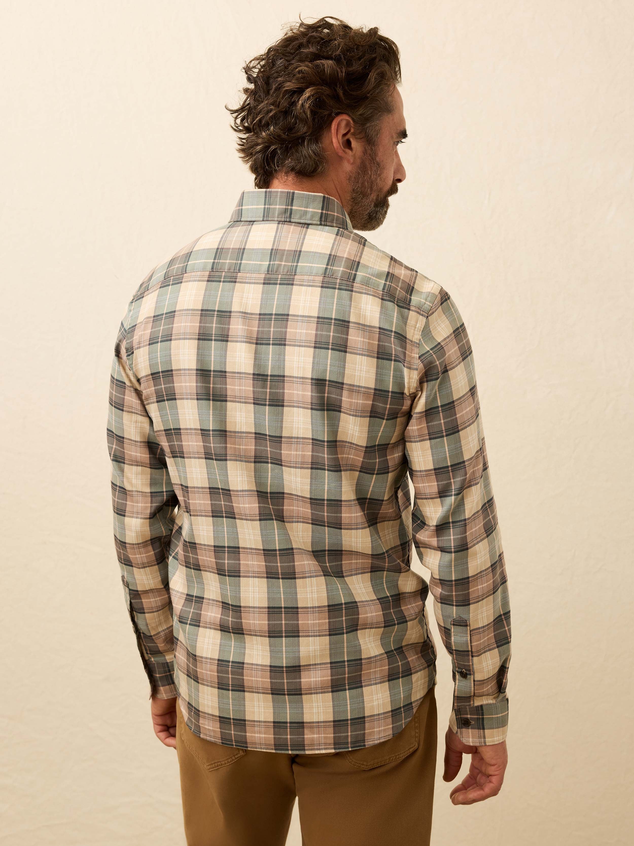 Soft Twill Movement™ Shirt - Olive Sands Plaid - Image 4