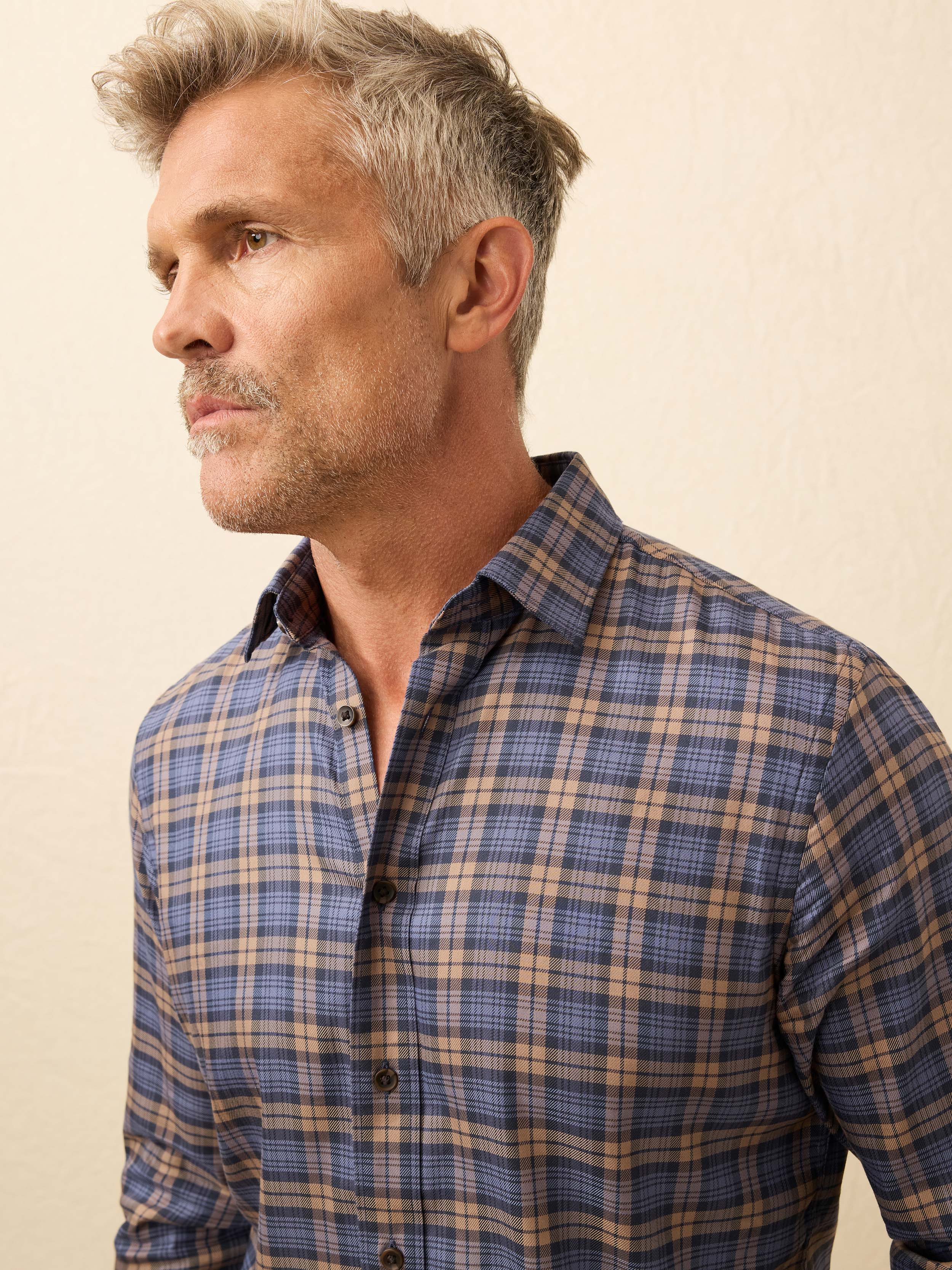 Soft Twill Movement™ Shirt - Walnut Dusk Plaid - Image 3