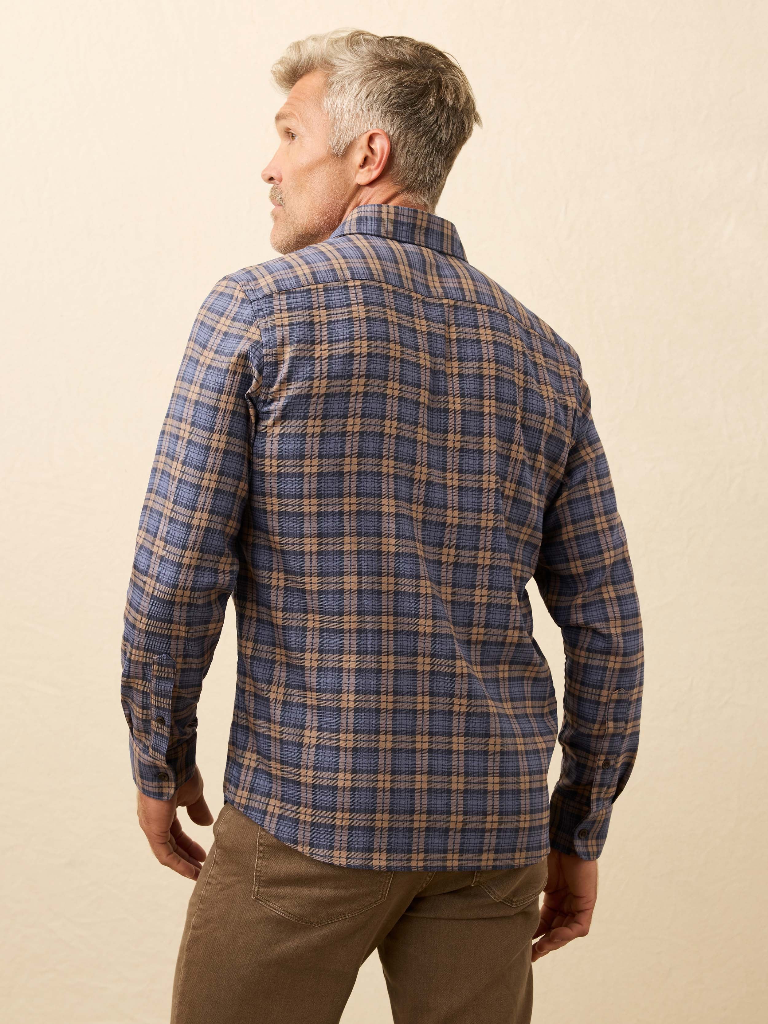 Soft Twill Movement™ Shirt - Walnut Dusk Plaid - Image 5