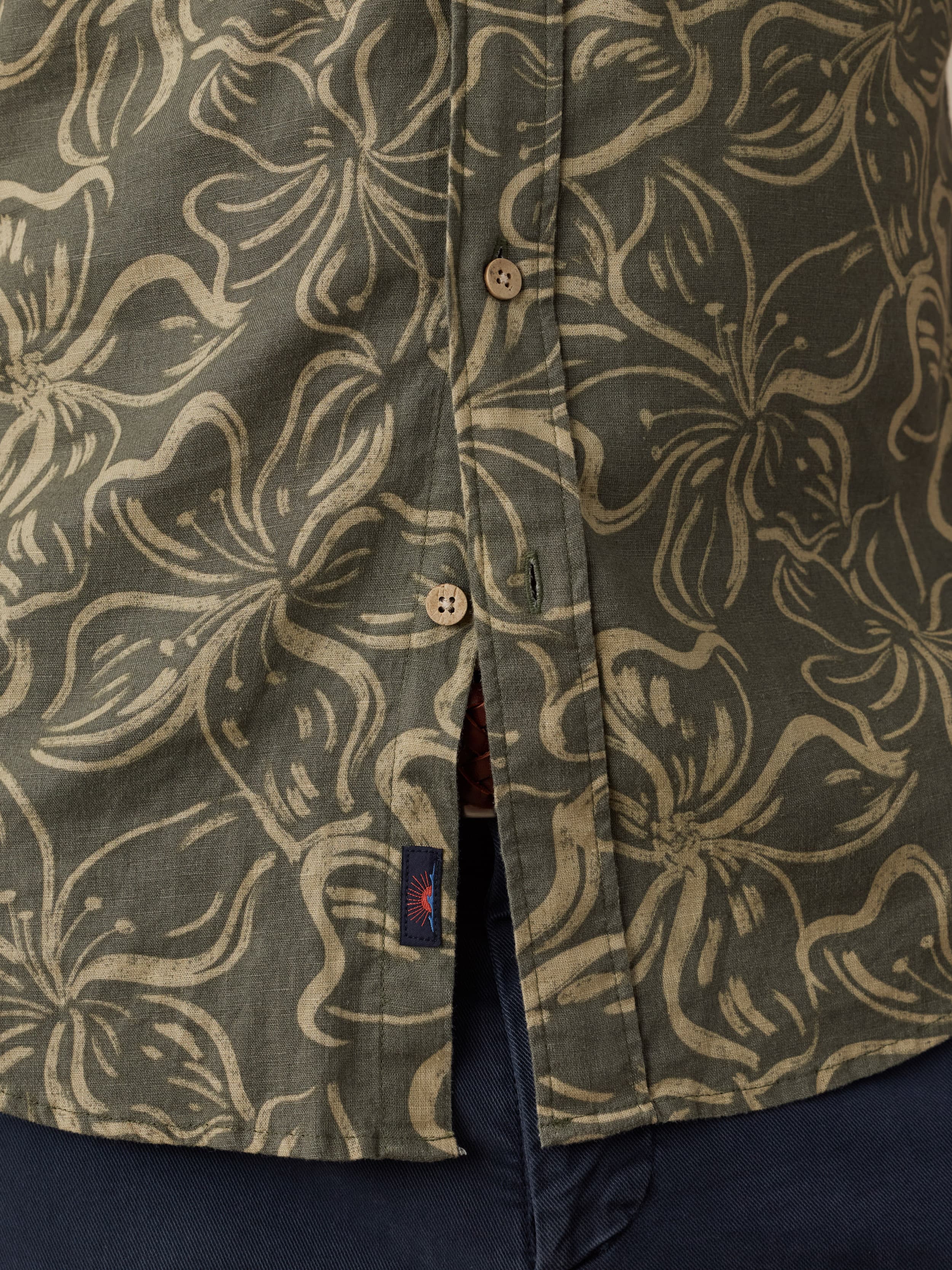 Short-Sleeve Breeze Shirt - Light Pine Blossom - Image 5