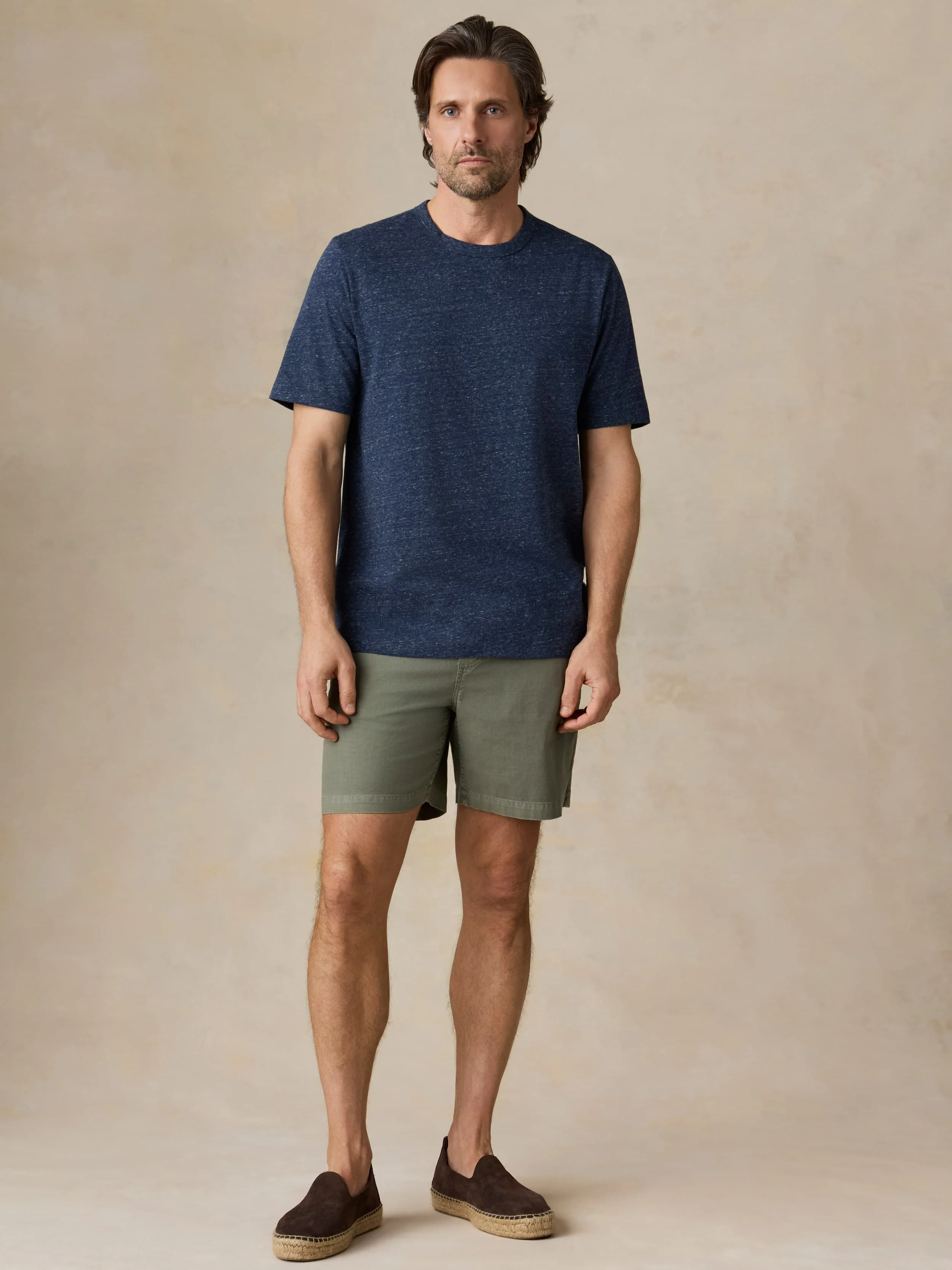 Short-Sleeve Breeze Tee - Midnight Skies Heather - Image 5