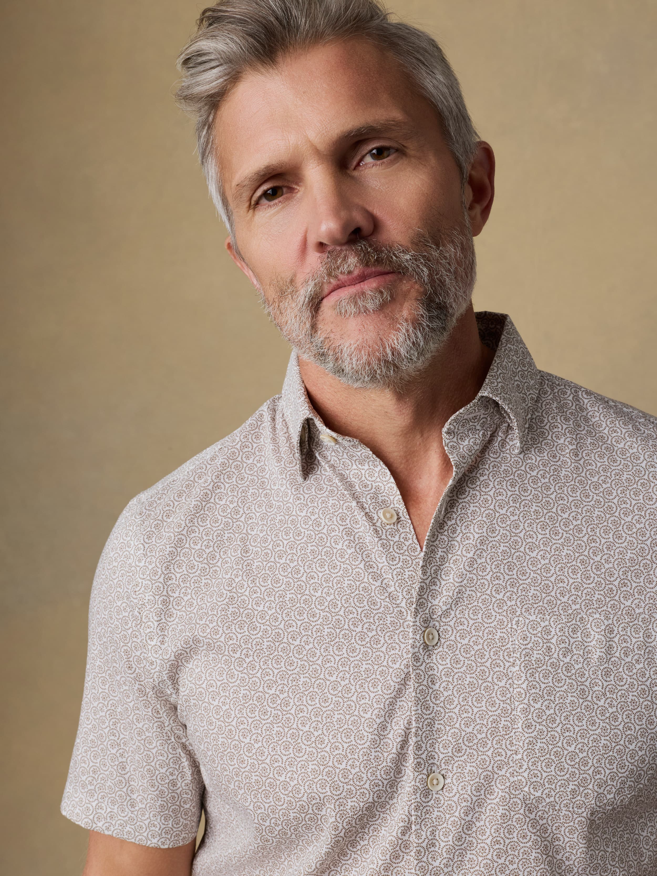 Short-Sleeve Movement™ Monterey Shirt - Wood Sunray Block - Image 6