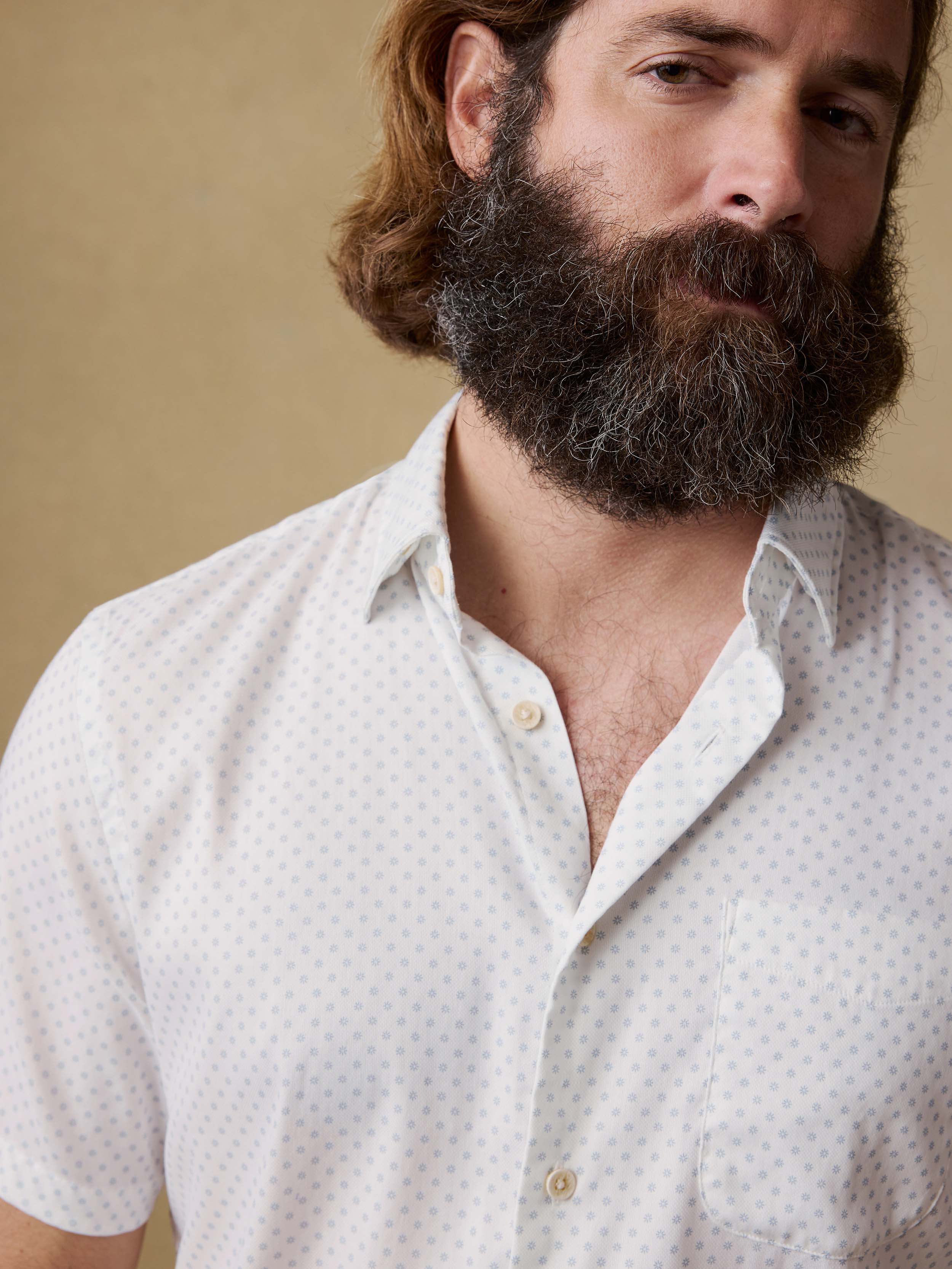 Short-Sleeve Movement™ Monterey Shirt - Mist Sunburst - Image 6