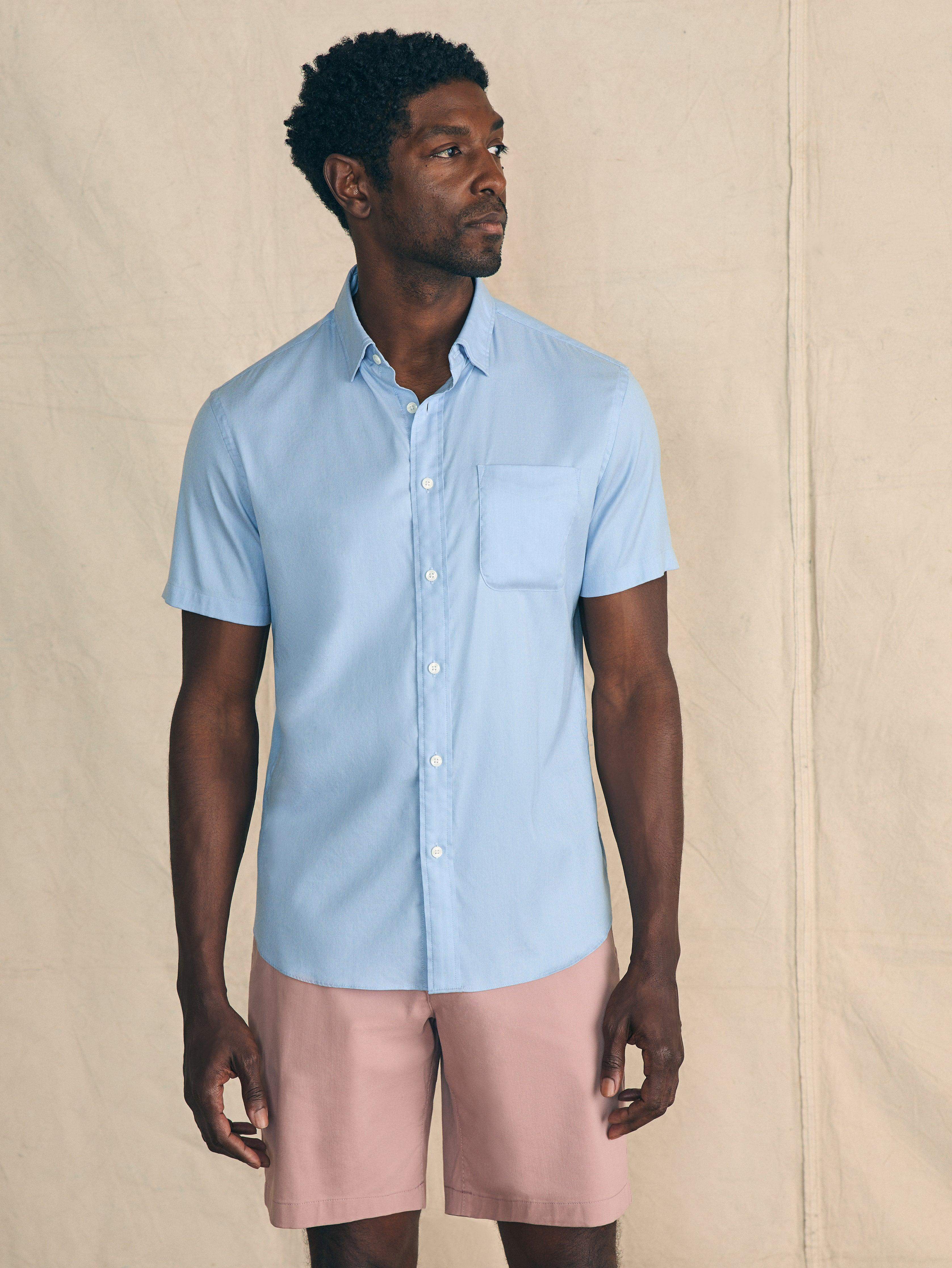 Short-Sleeve Movement™ Shirt - Atlantic Sky - Image 3