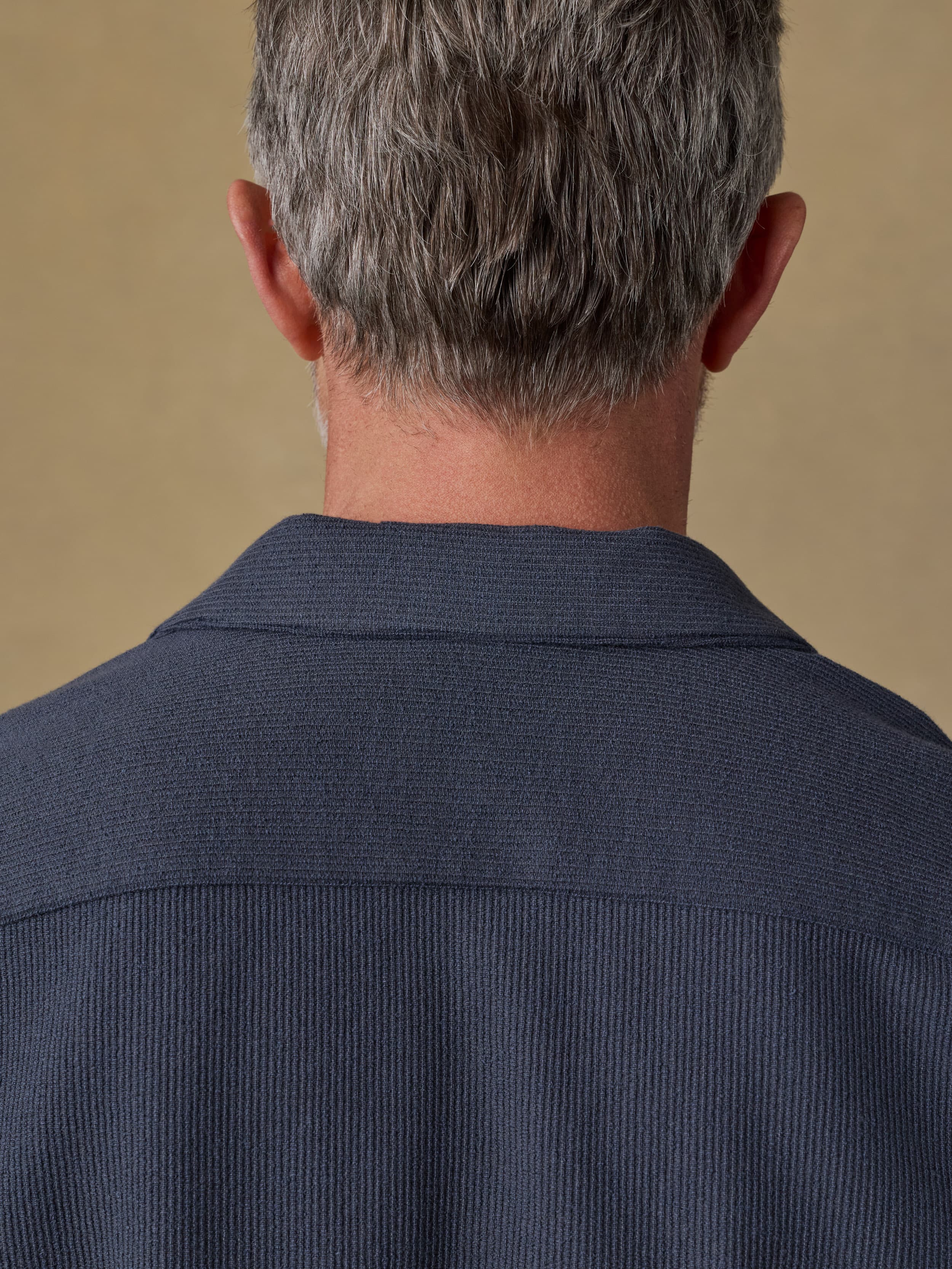 Short-Sleeve Oasis Camp Shirt - Granite Navy - Image 4
