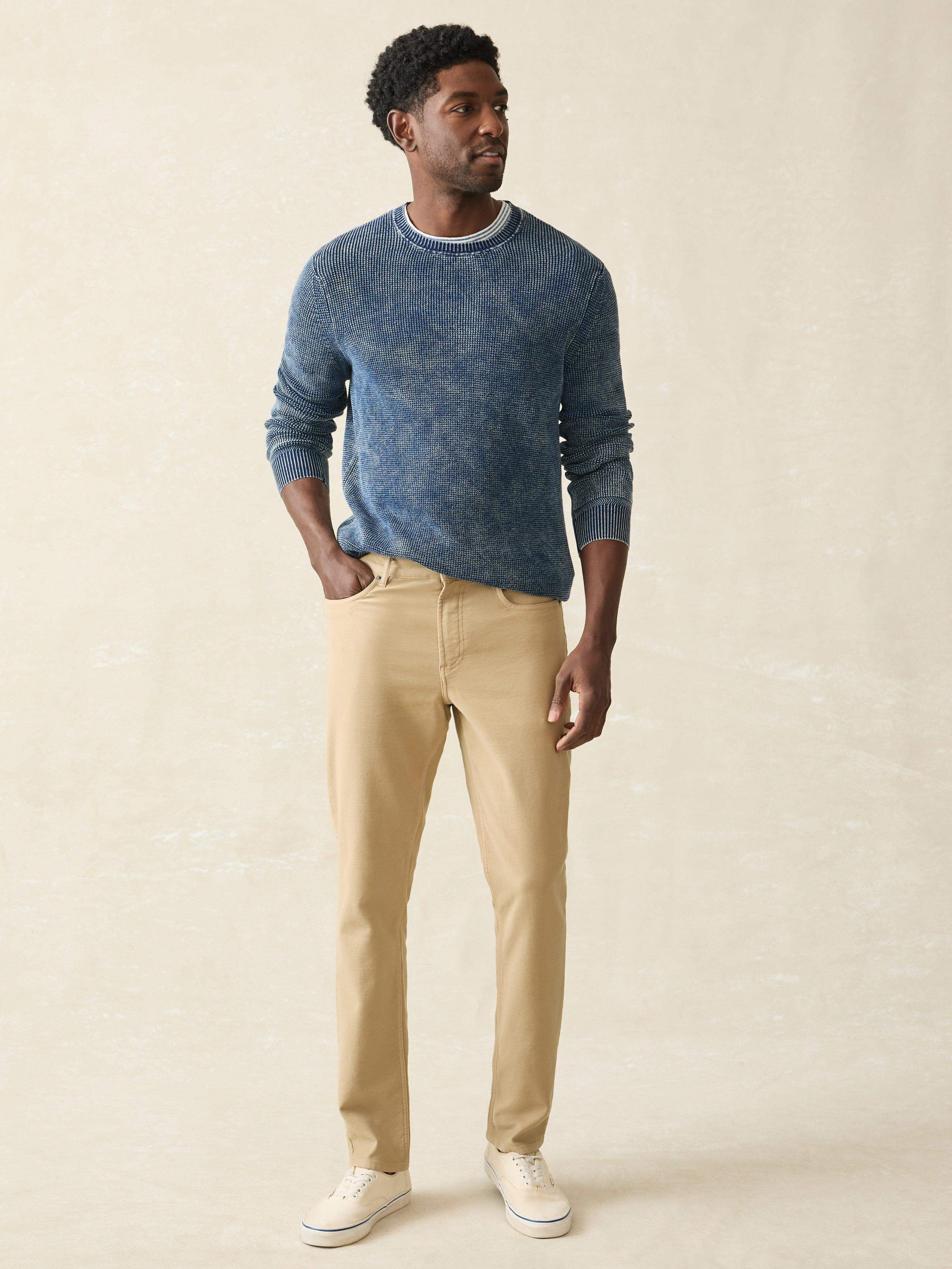 Stretch Terry 5-Pocket Pant - Desert Khaki - Image 2