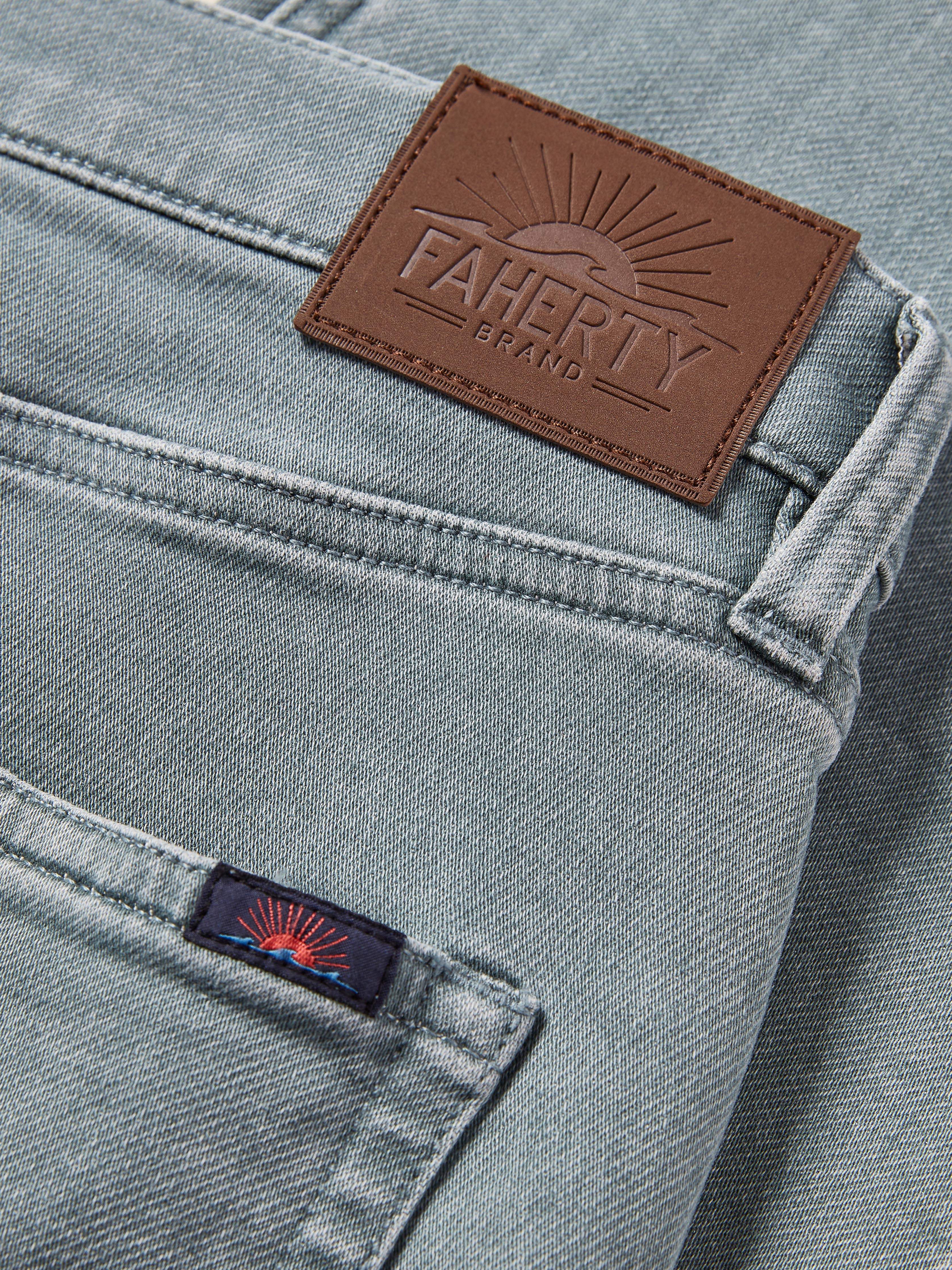 Stretch Terry 5-Pocket Pant - Ocean Glass - Image 8