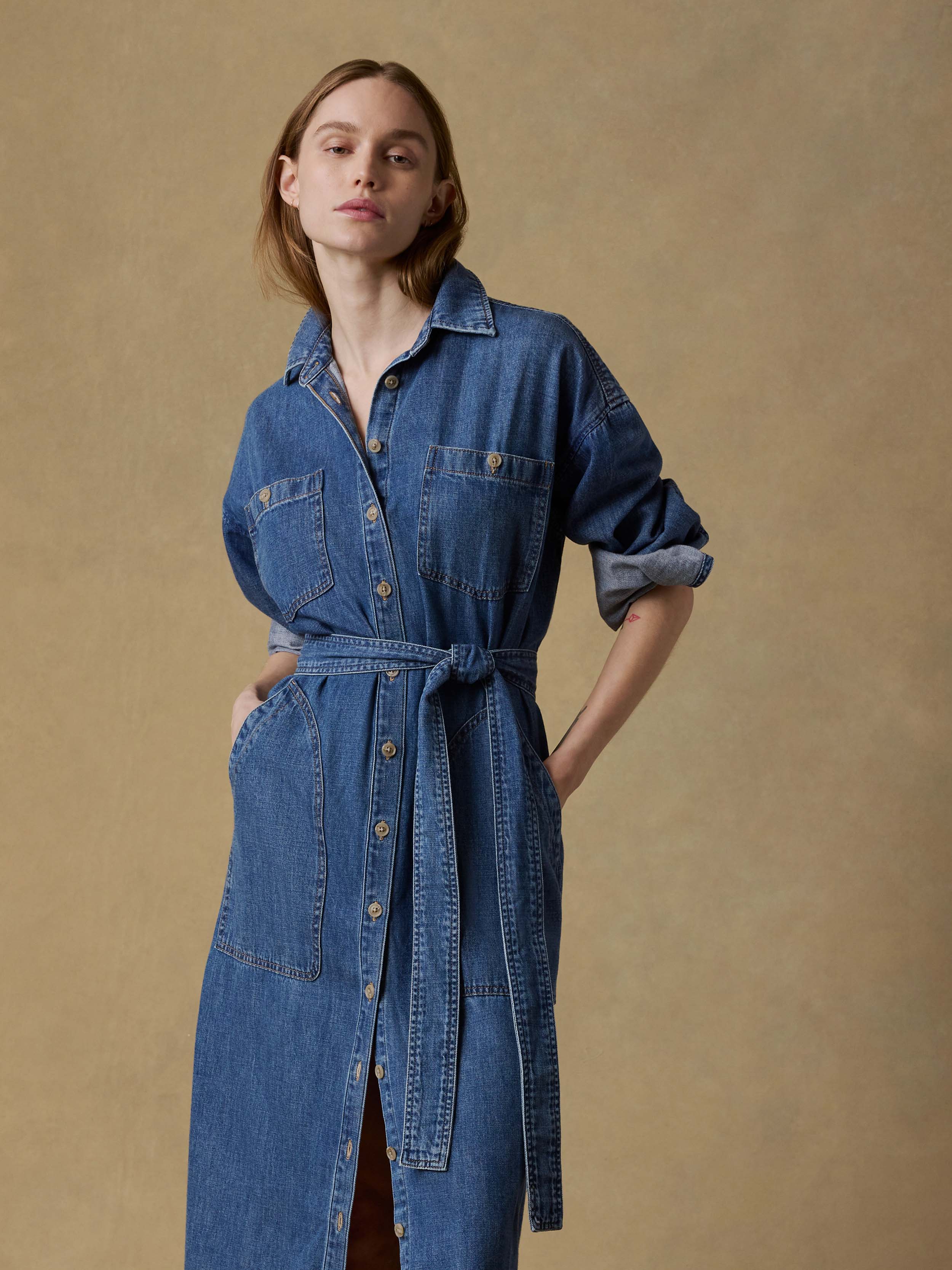 Sunfair Denim Cleo Shirtdress - Beacon Hill Wash - Image 2