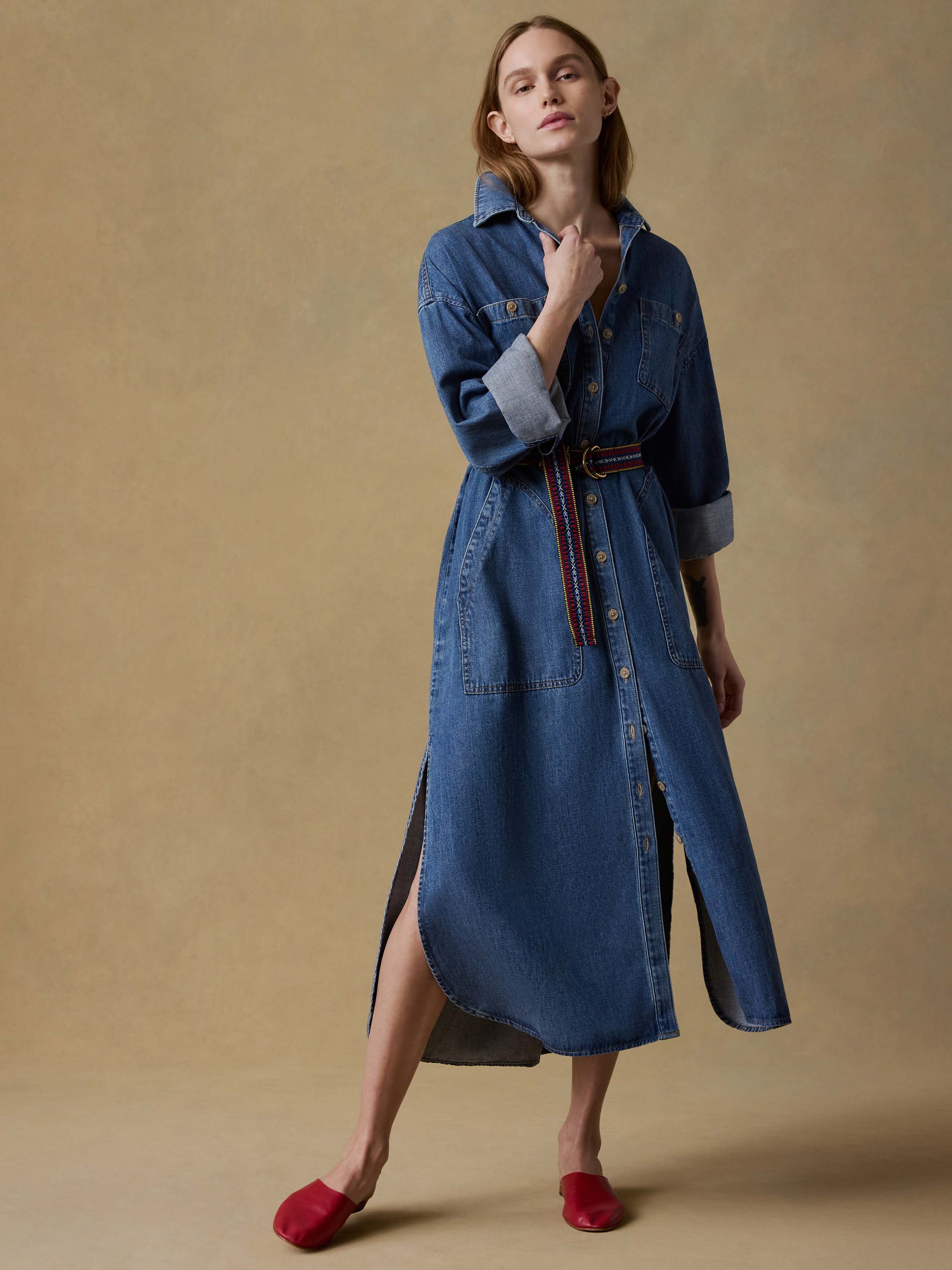 Sunfair Denim Cleo Shirtdress - Beacon Hill Wash - Image 3