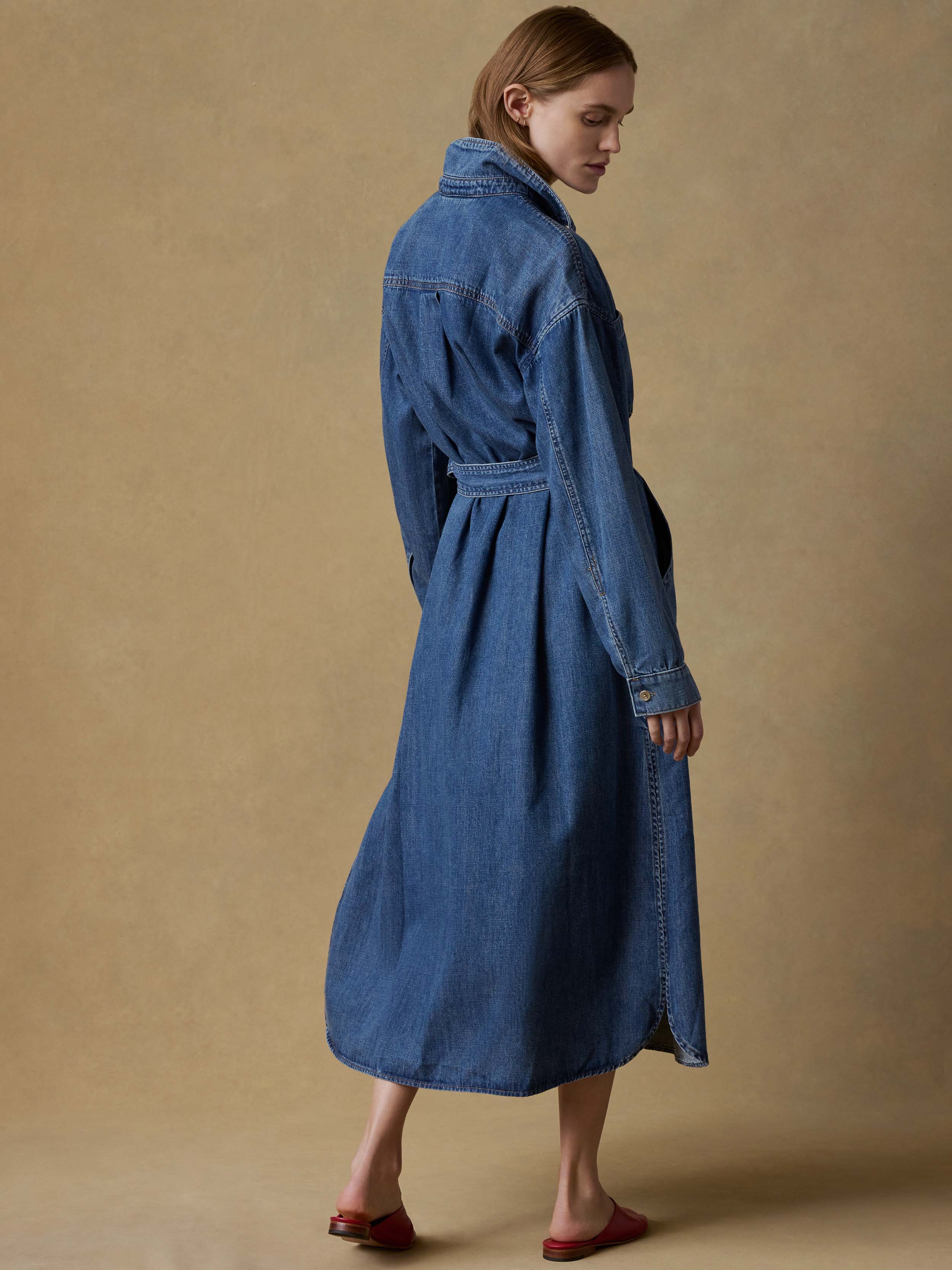 Sunfair Denim Cleo Shirtdress - Beacon Hill Wash - Image 4