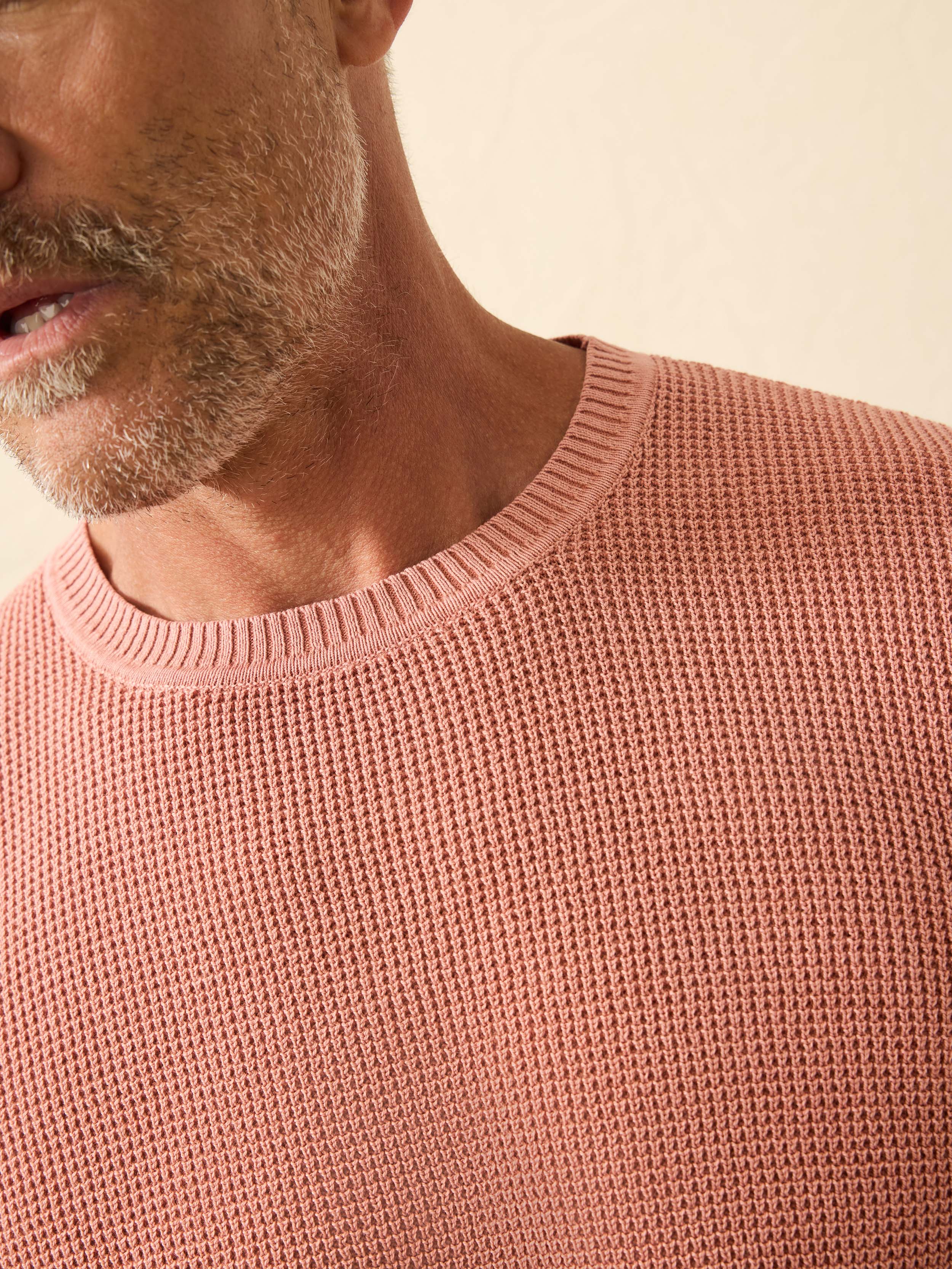 Sunwashed Crewneck Sweater - Dusty Sienna - Image 5