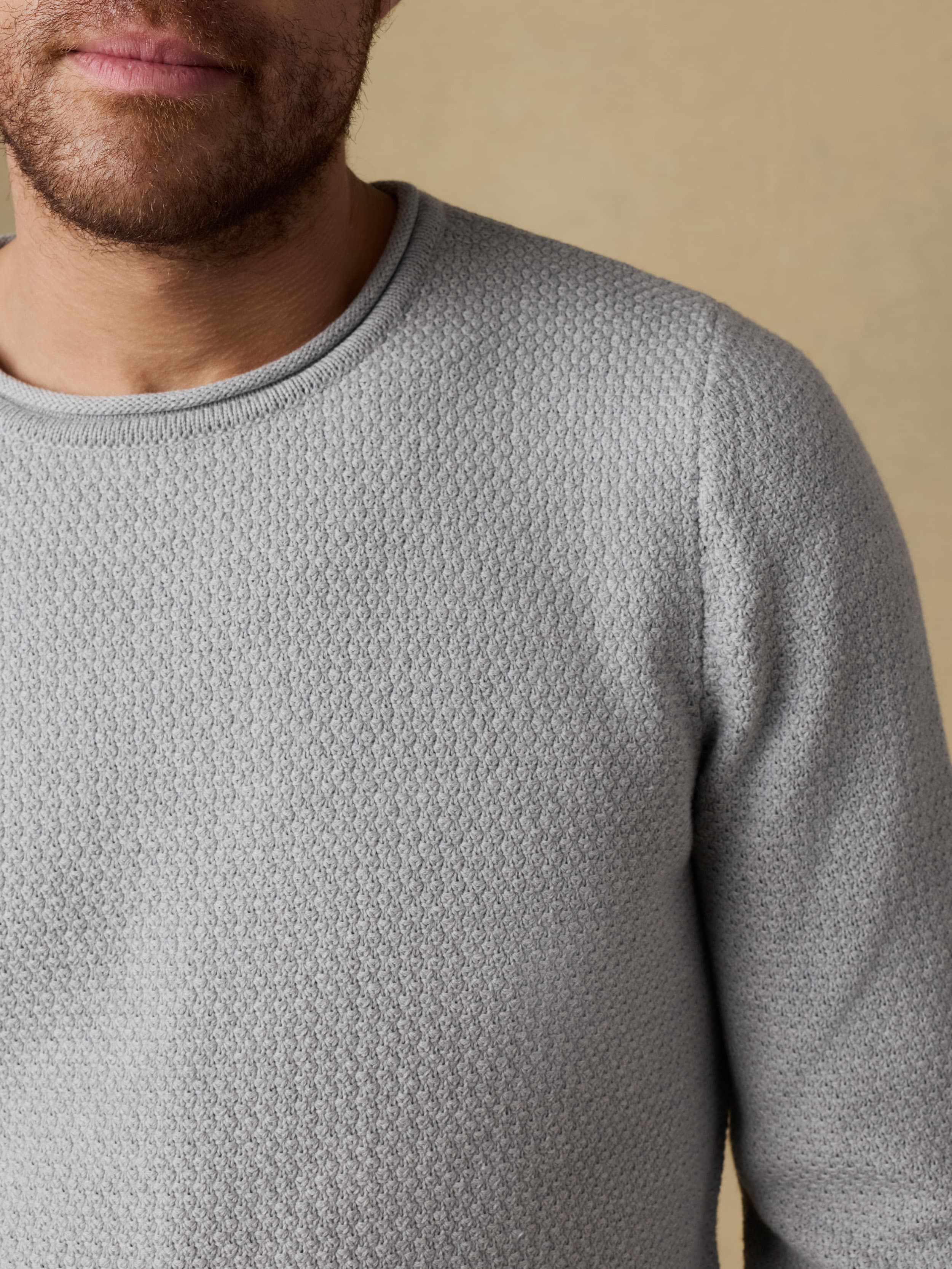Sunwashed Dockside Sweater - Sierra Grey Heather - Image 2