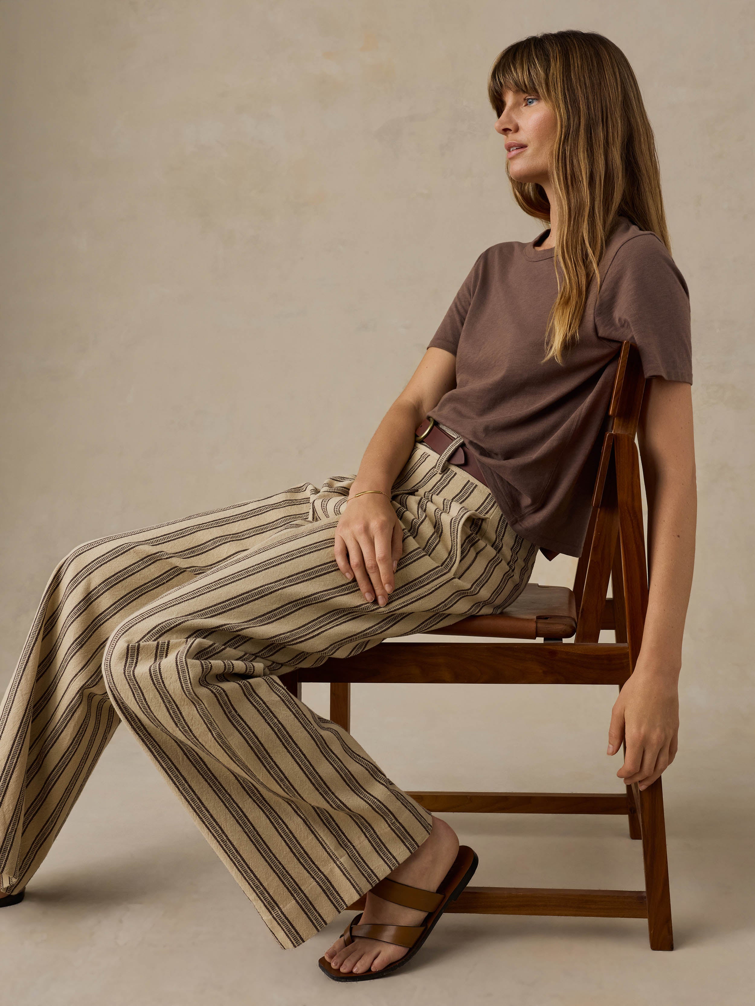 Sunwashed Regenerative Tee - Alpine Brown - Image 2