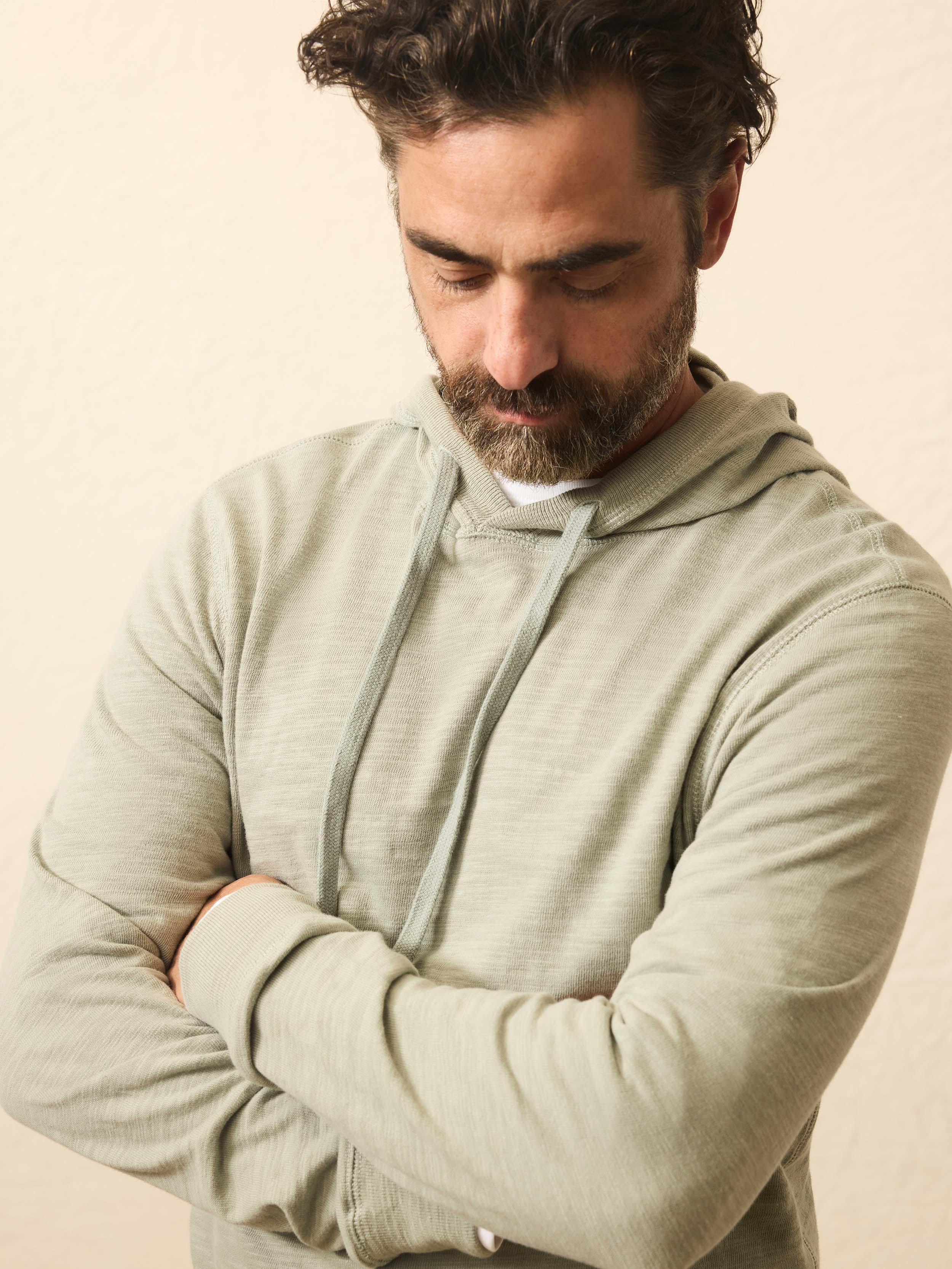 Sunwashed Organic Hoodie - Coastal Sage - Image 4