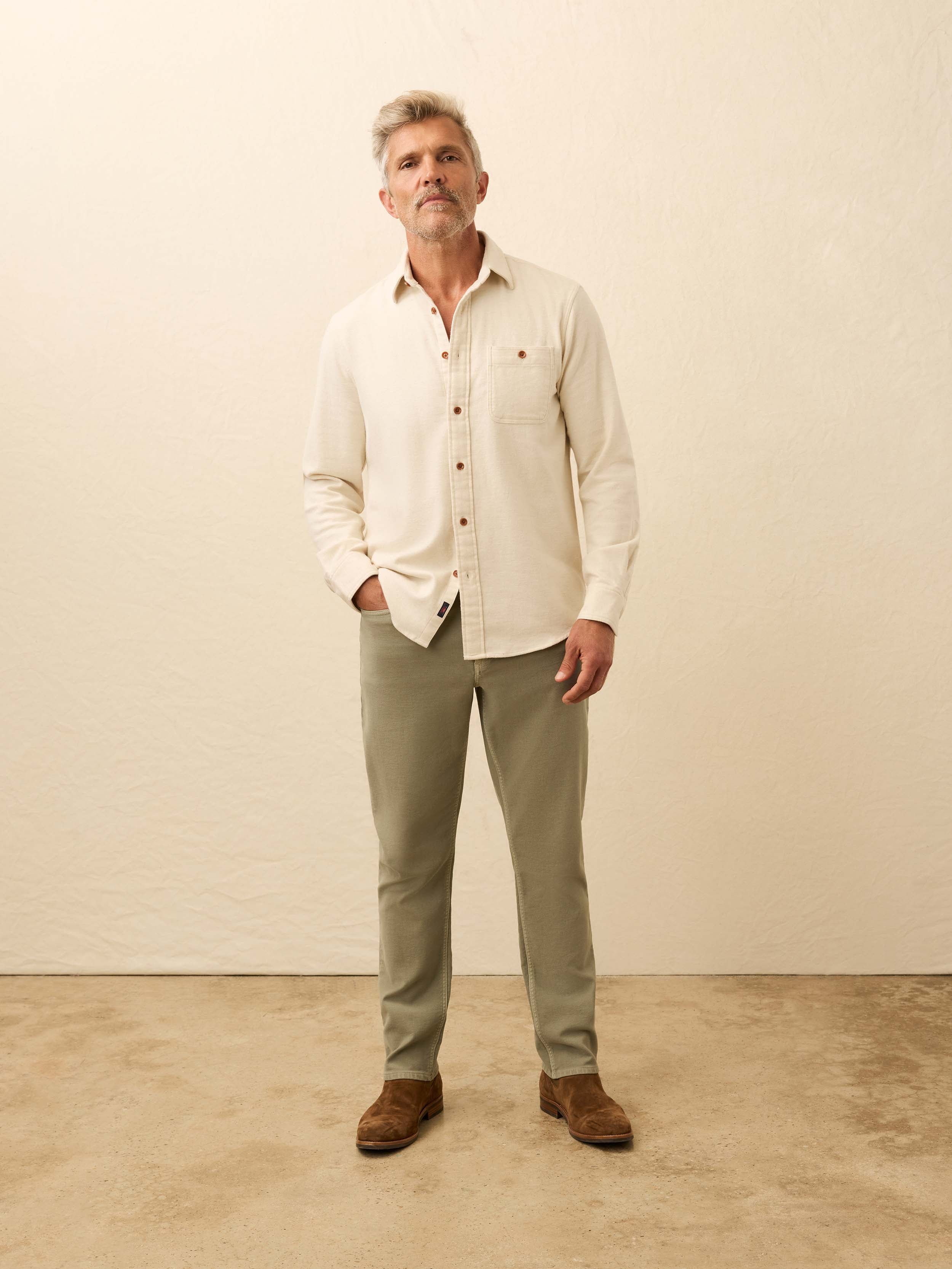 Super Brushed Flannel - Snow Coast - Image 3
