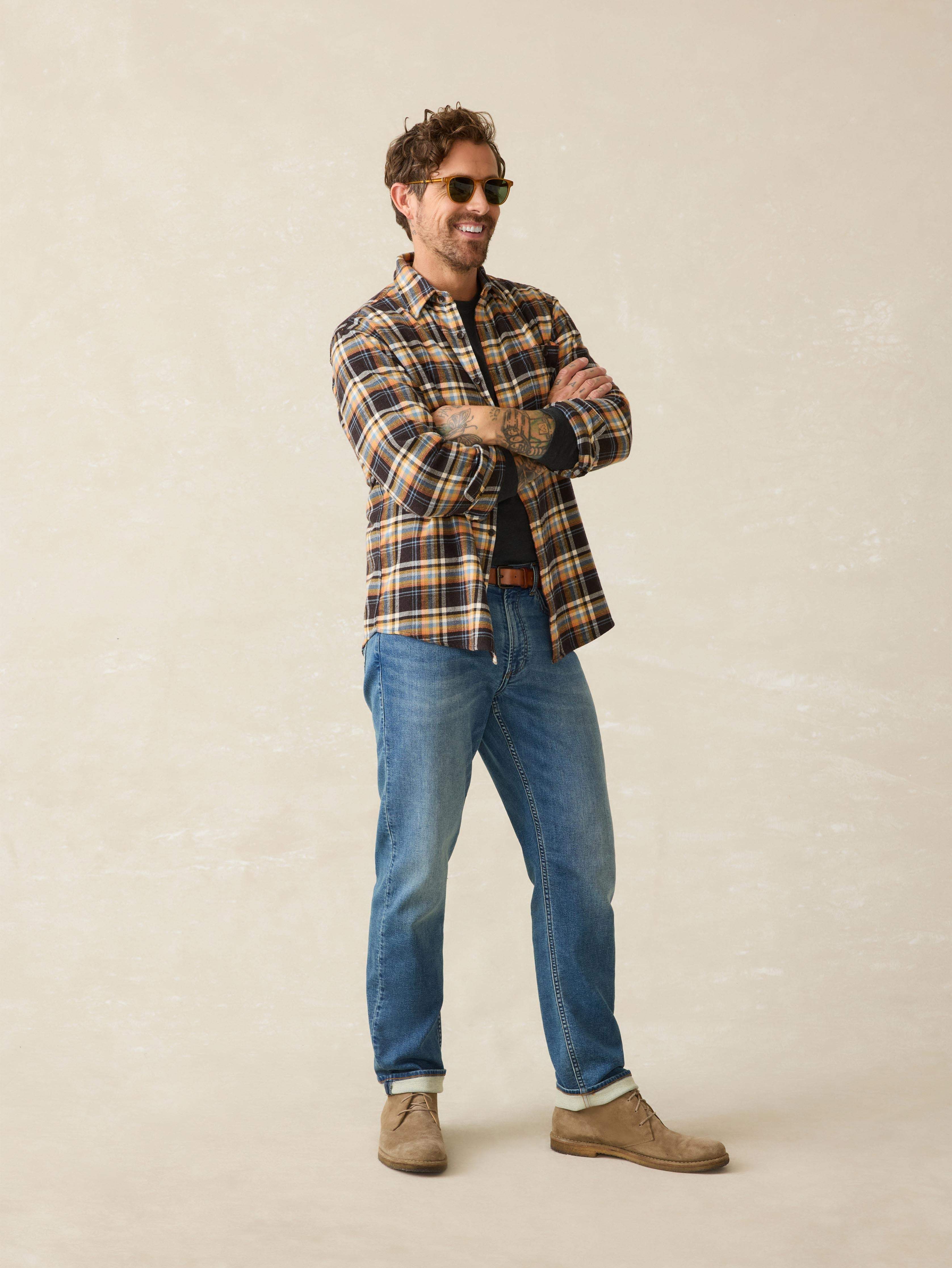 Super Brushed Flannel - Walnut Wood Plaid - Image 6