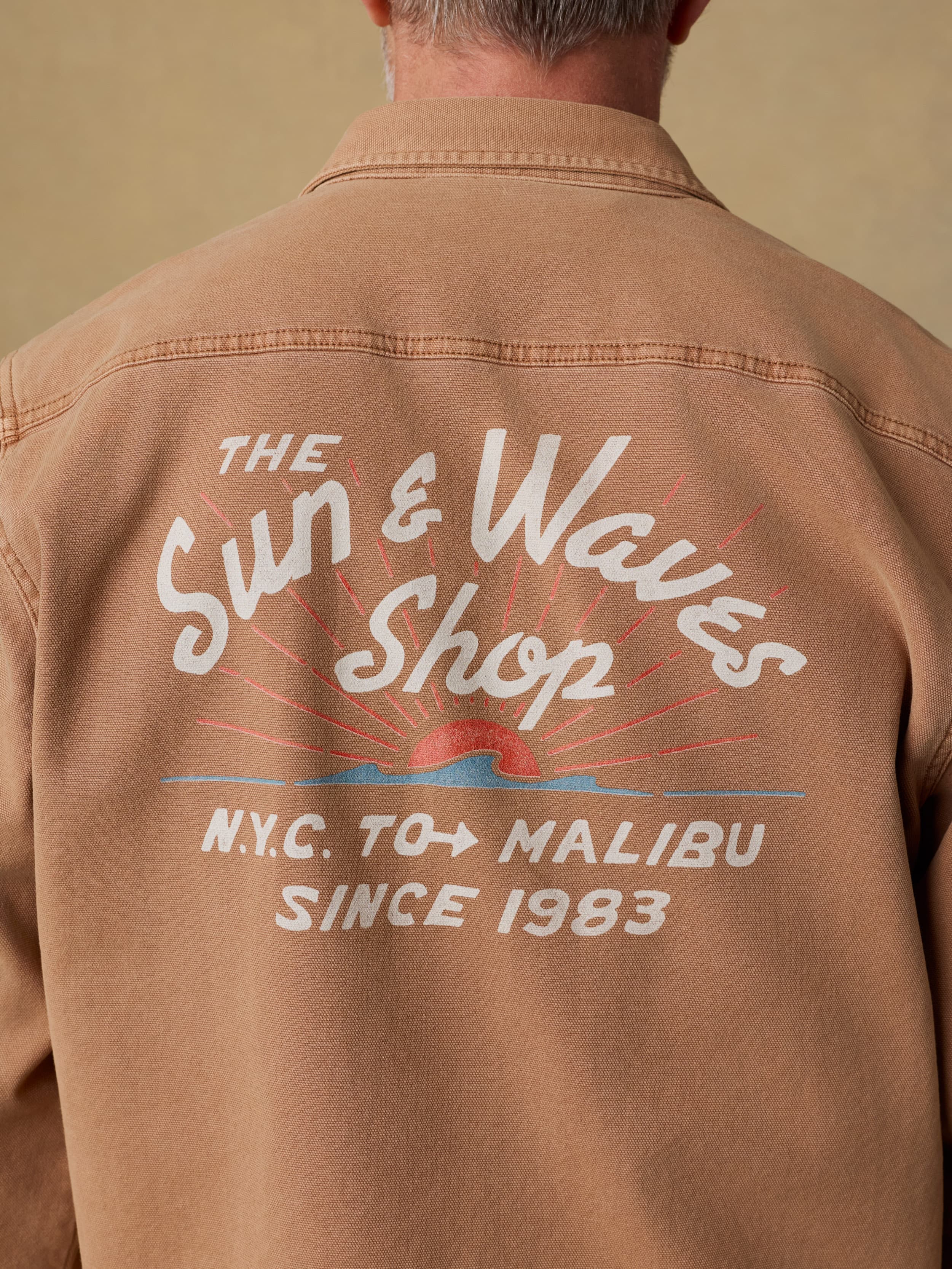 Surf Shop Sunwashed Canvas CPO - Dijon - Image 5