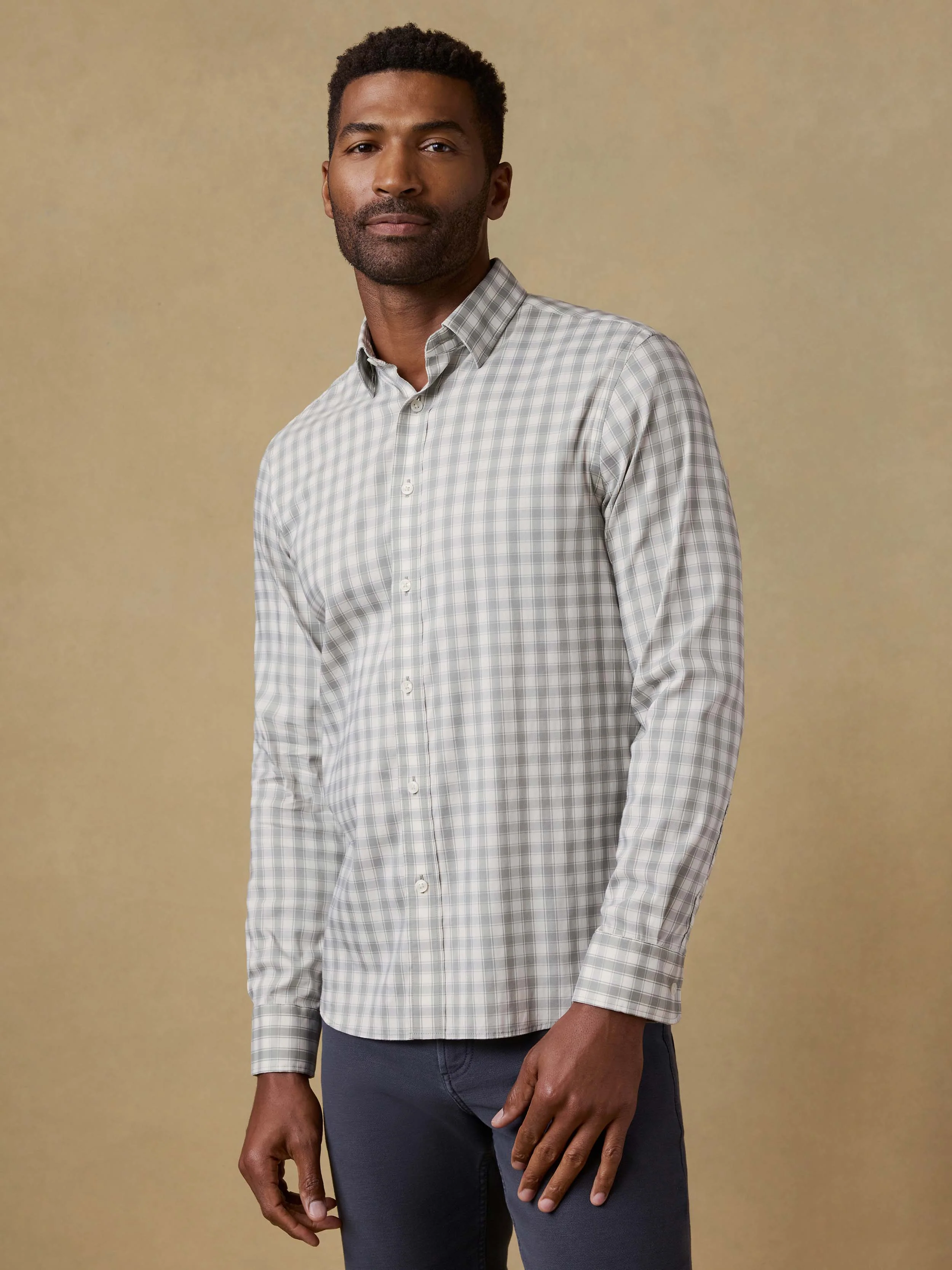 The Movement™ Shirt - Arctic Sage Check - Image 2