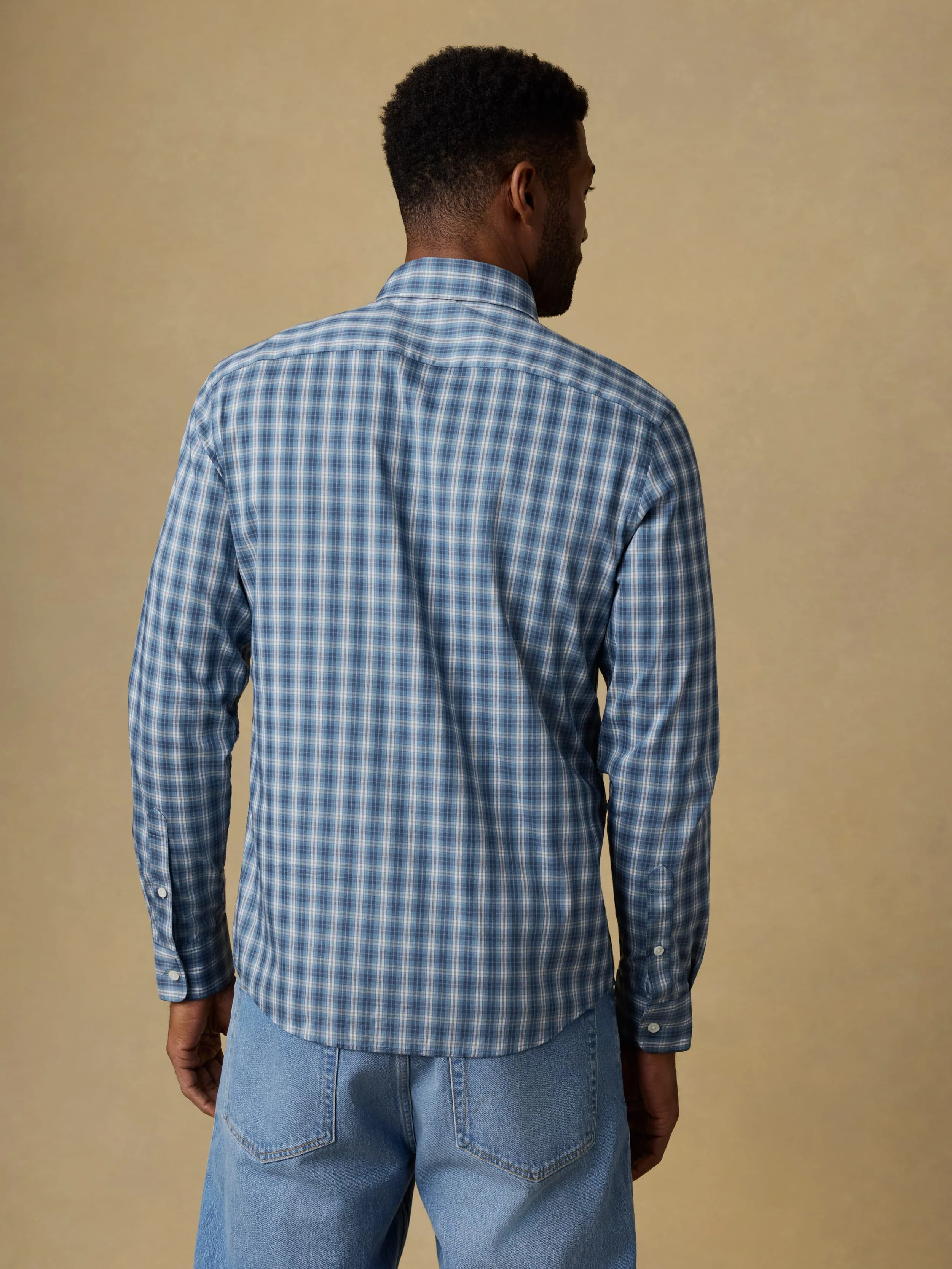 The Movement™ Shirt - Azure Night Plaid - Image 3