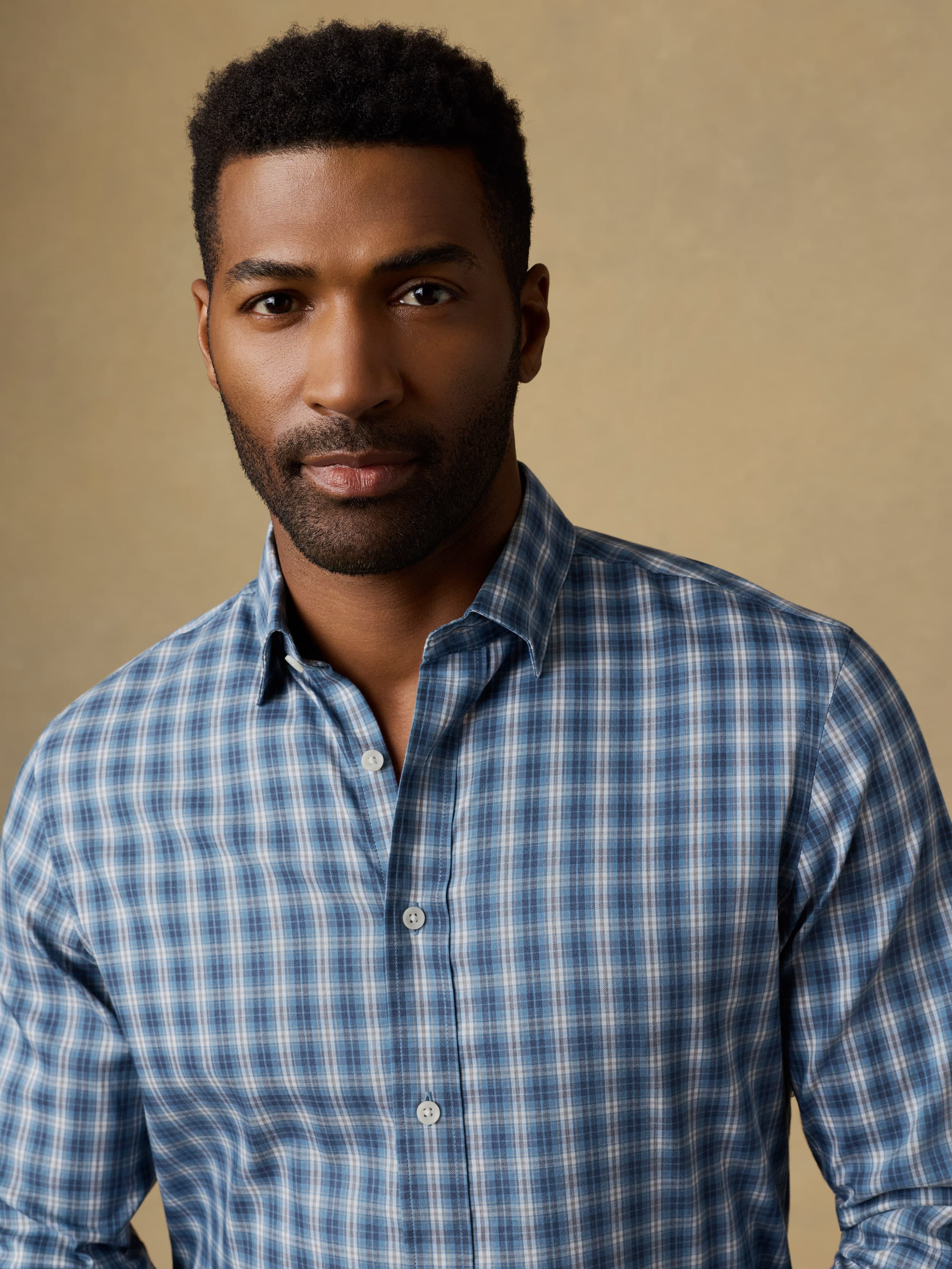 The Movement™ Shirt - Azure Night Plaid - Image 5