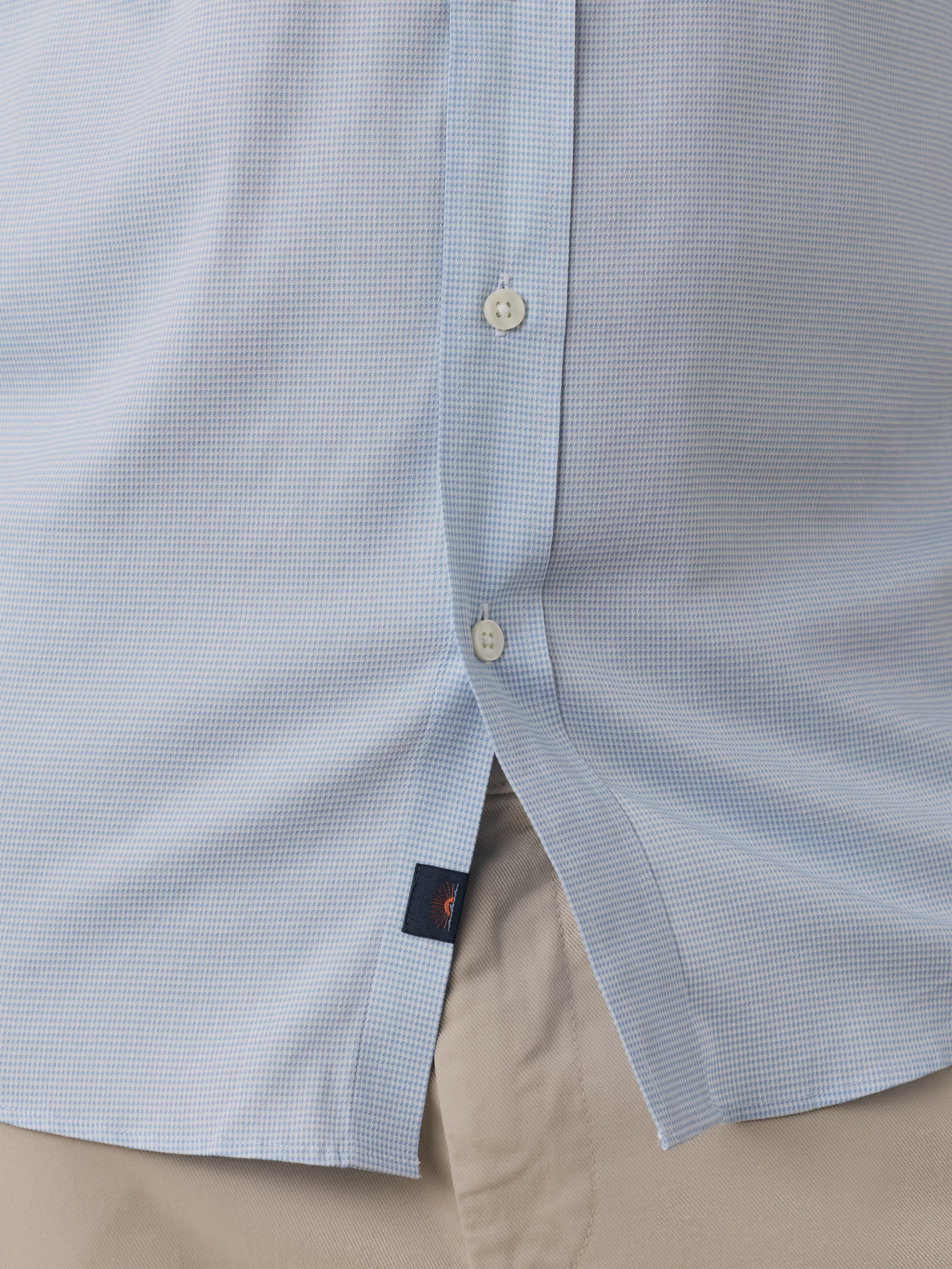 The Movement™ Shirt - Bermuda Blue Pincheck - Image 6