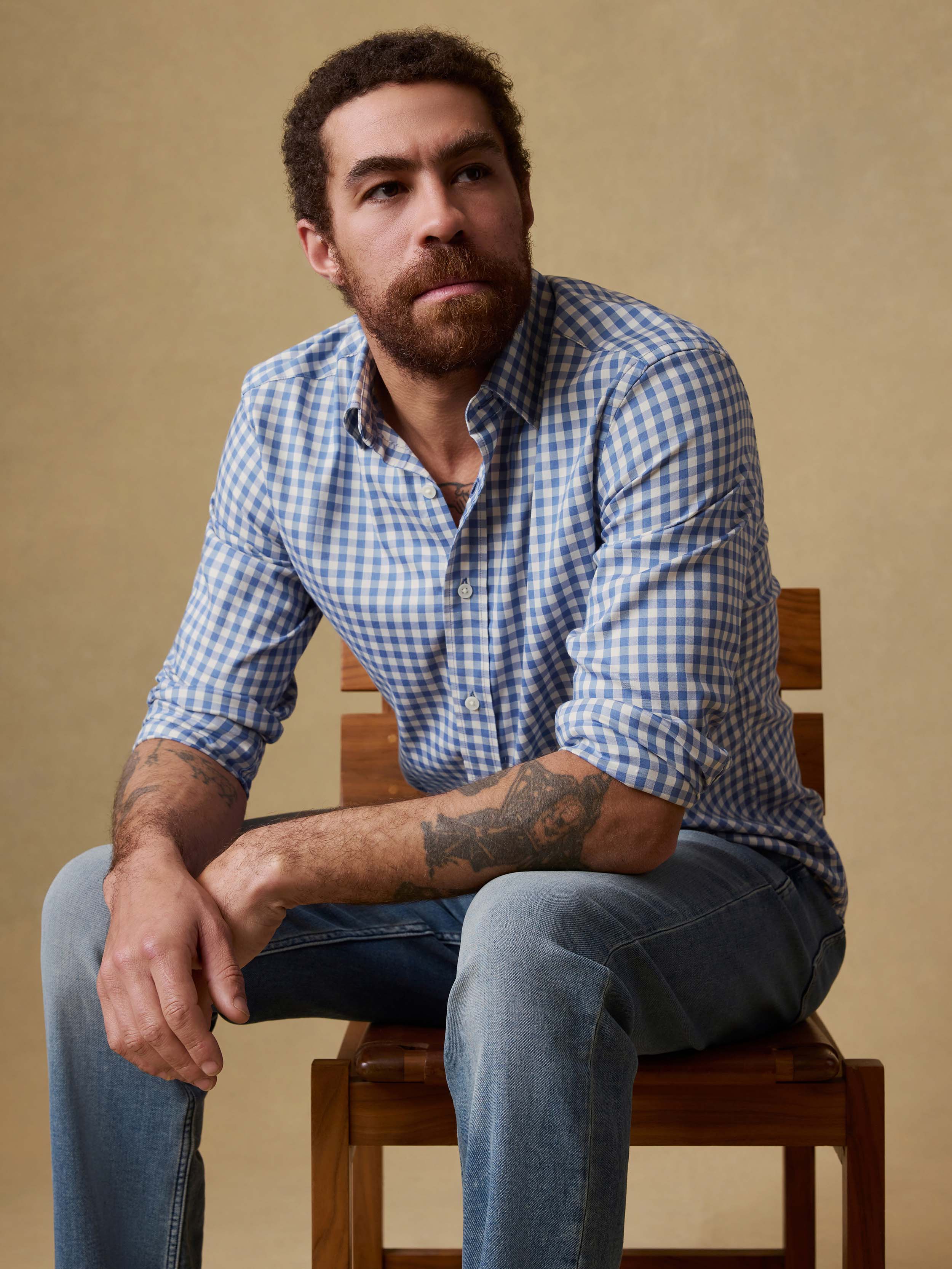 The Movement™ Shirt - Blue Birch Gingham - Image 2