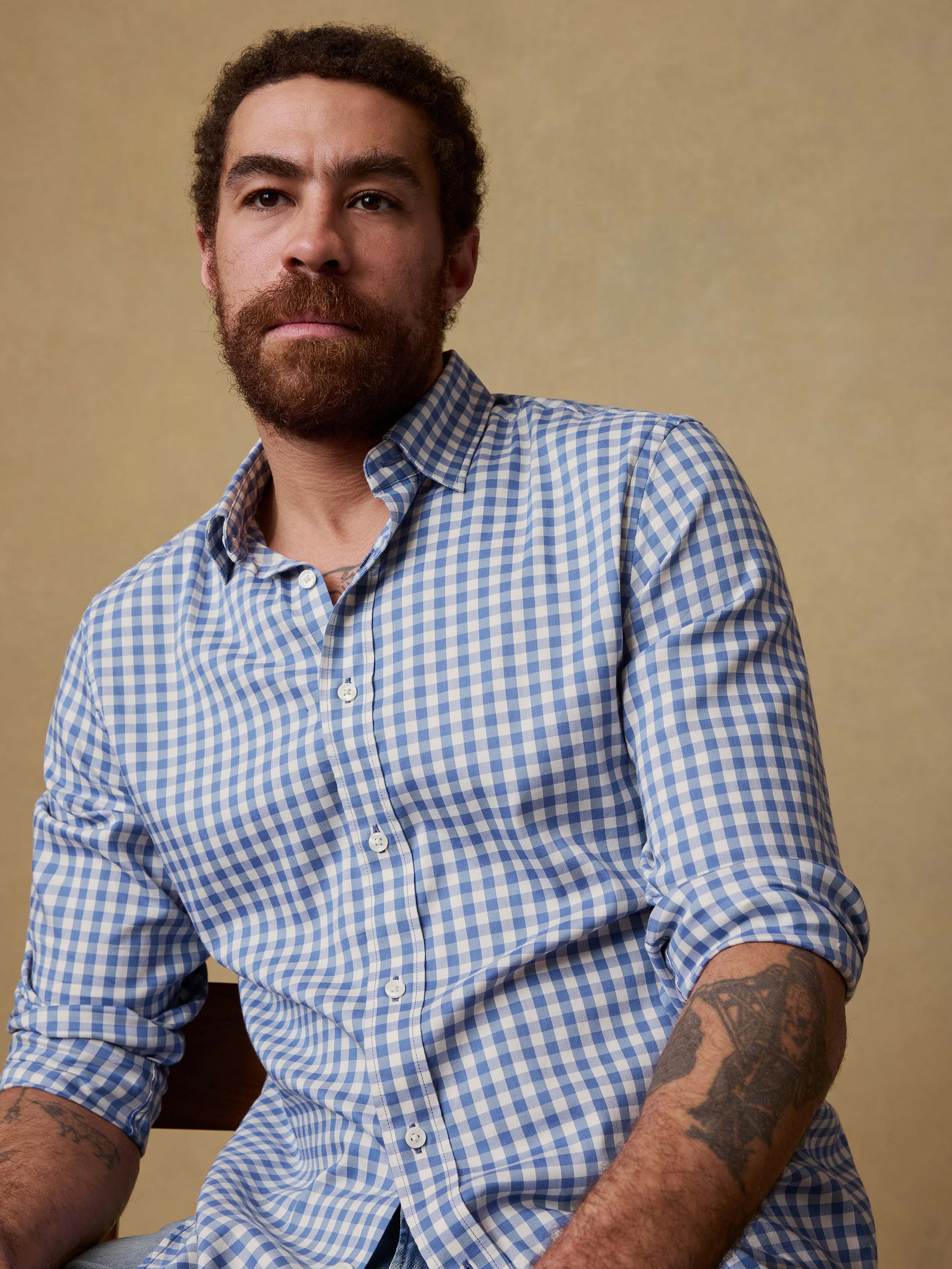 The Movement™ Shirt - Blue Birch Gingham - Image 5