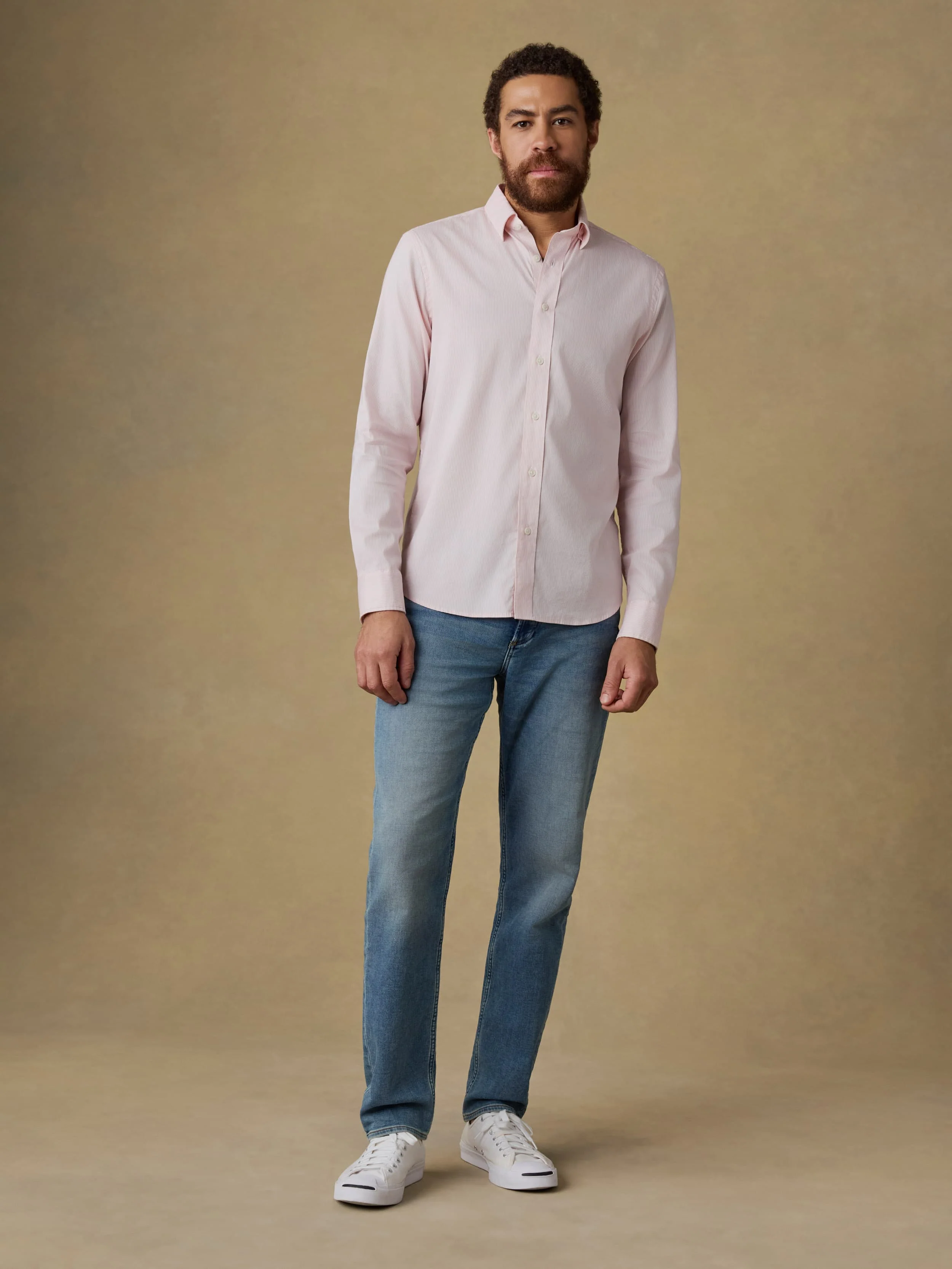 The Movement™ Shirt - Faded Rose Stripe - Image 6