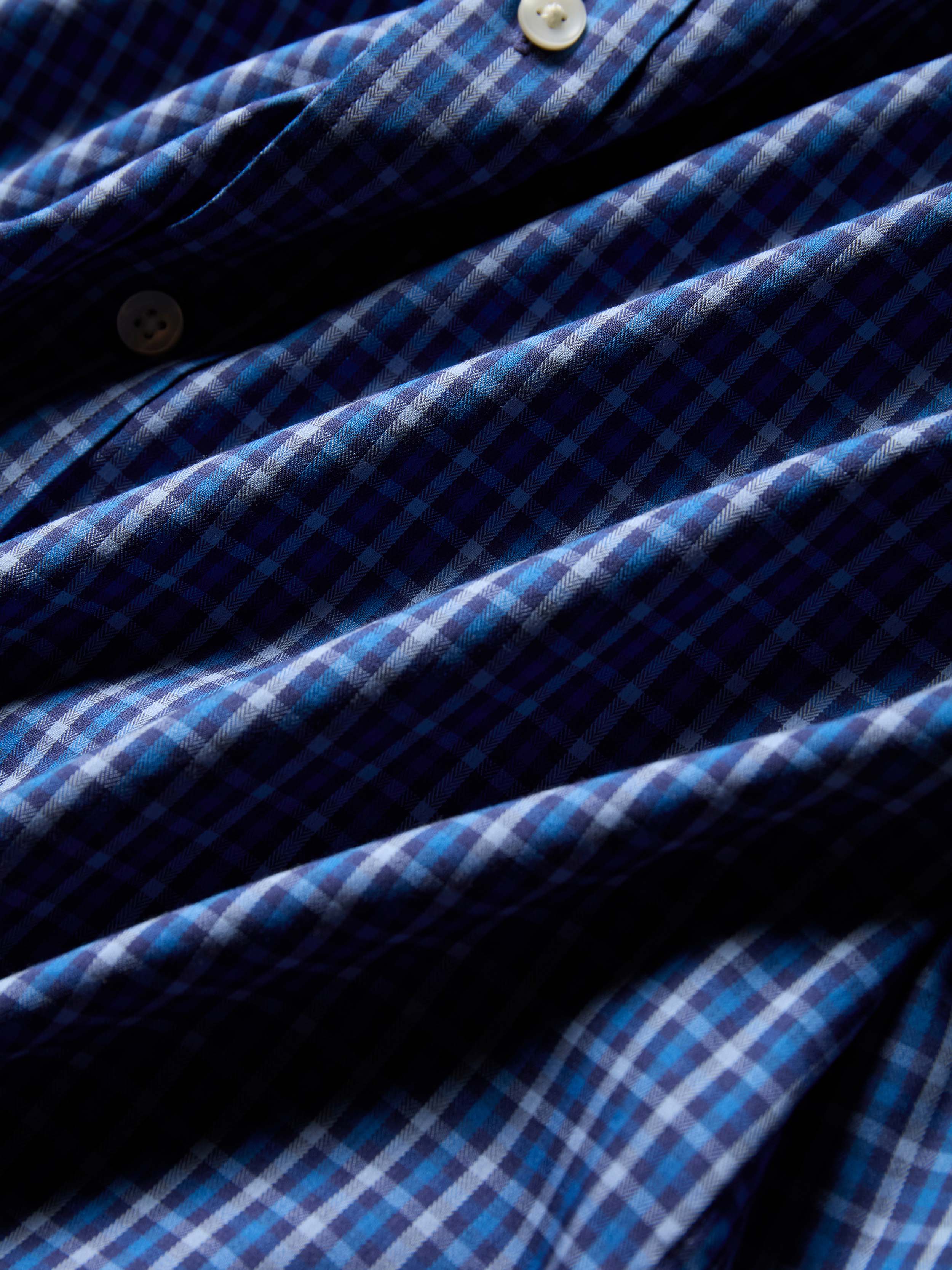 The Movement™ Shirt - Navy Feather Gingham - Image 2