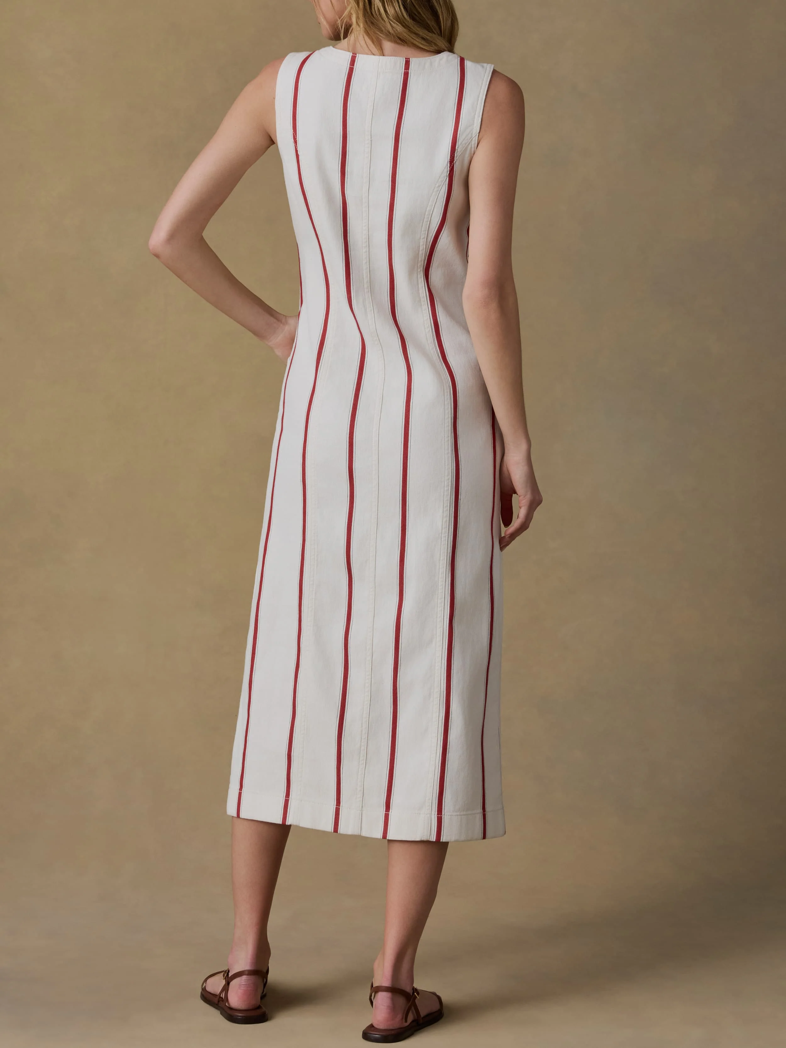 Tideweave Malibu Dress - Northbay Stripe - Image 4
