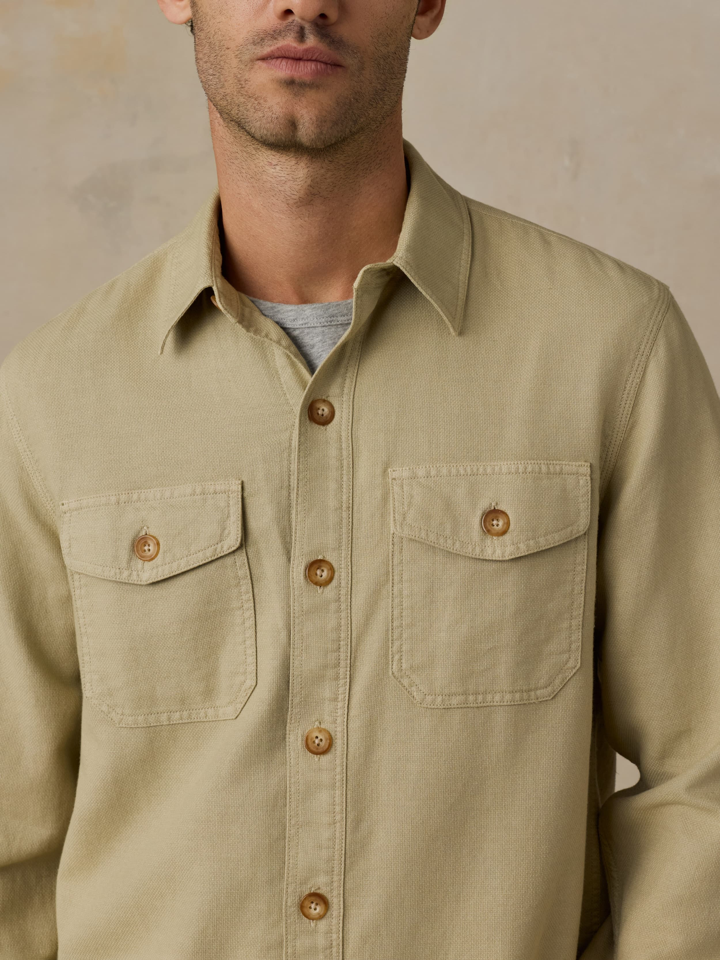 Tropic Surplus Shirt - Ridge Khaki - Image 3