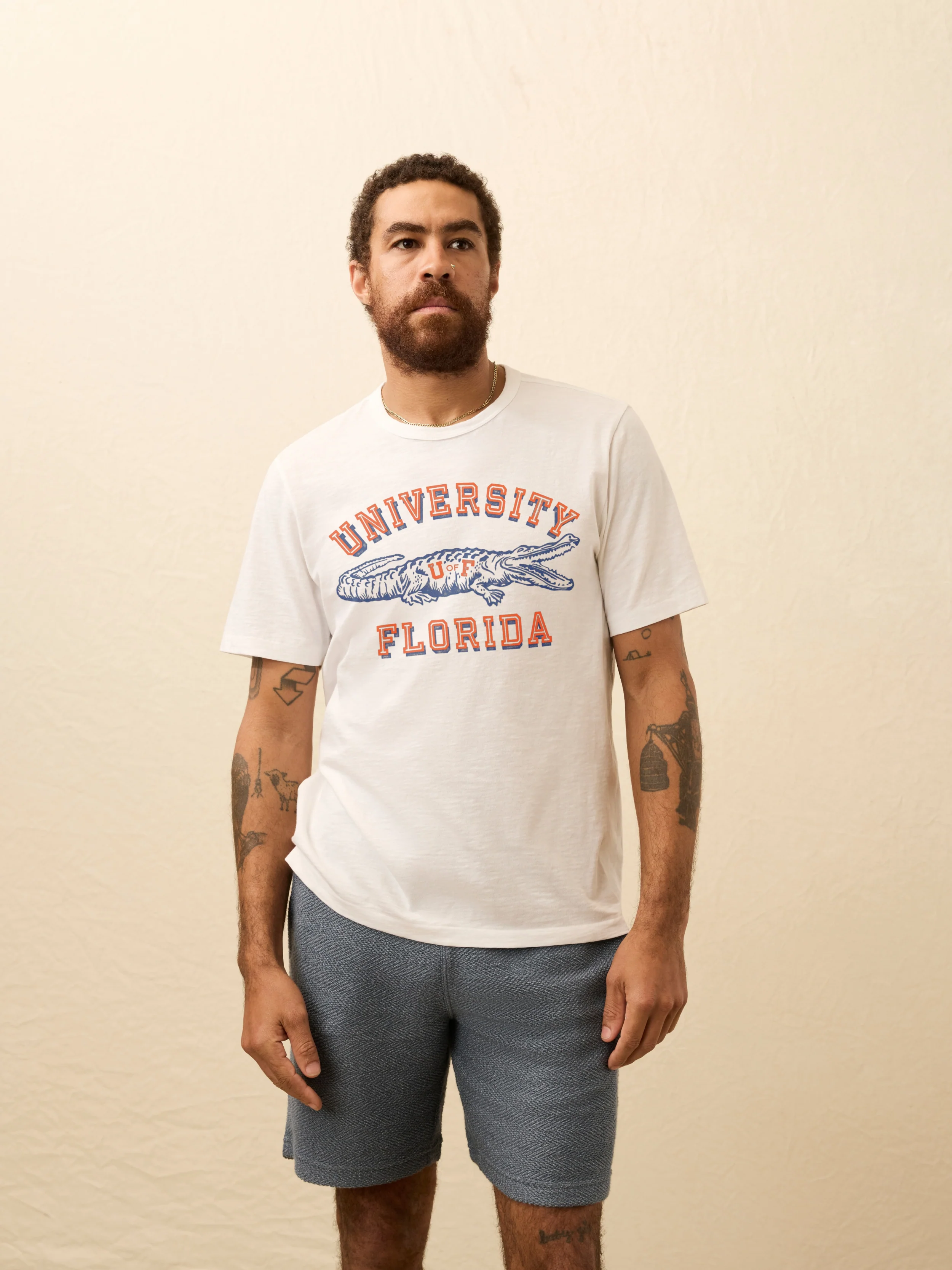 University of Florida Sunwashed Tee - White - Image 2