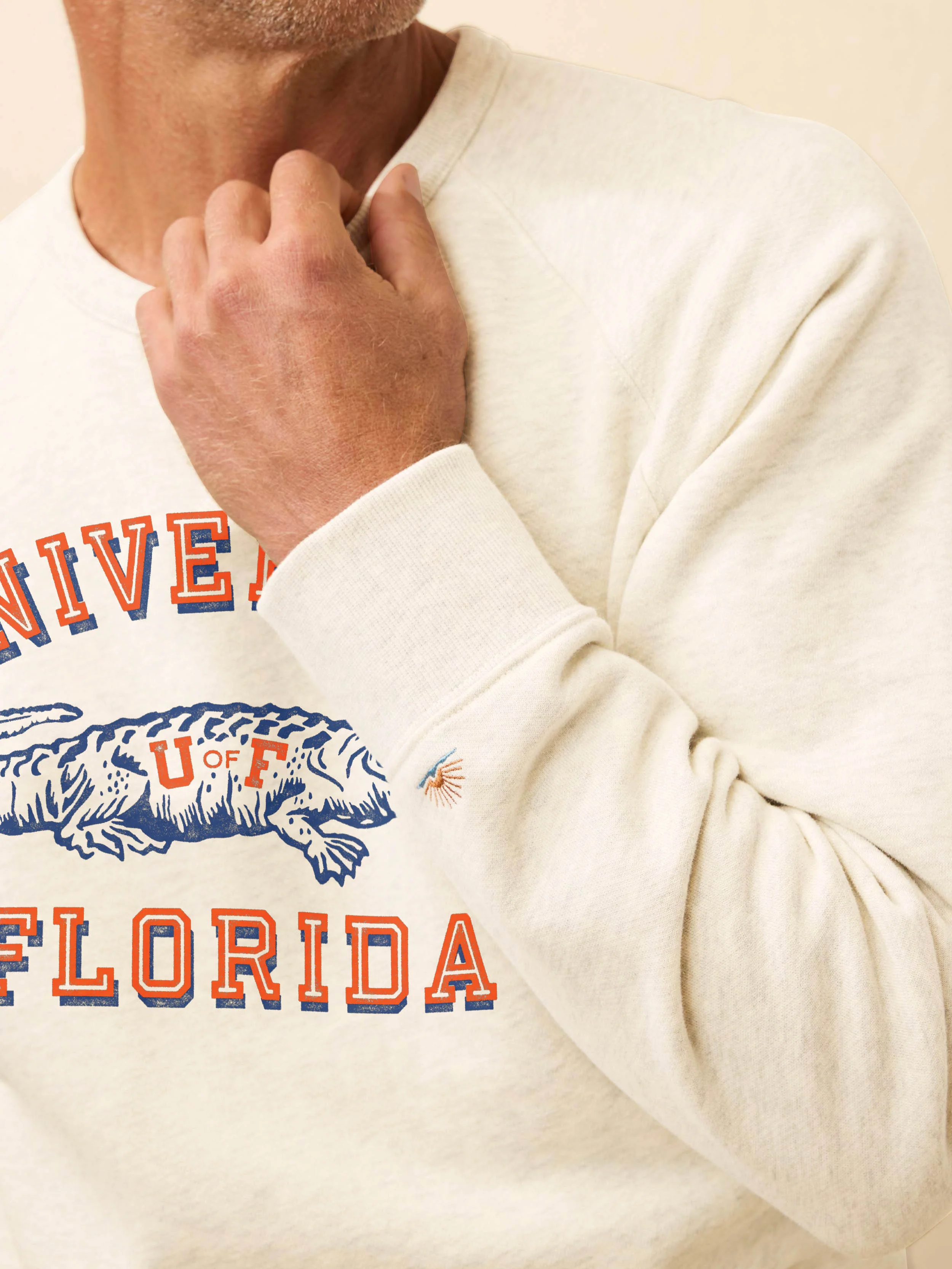 University of Florida High Standard Fleece Crewneck - Cabo Blanco - Image 3