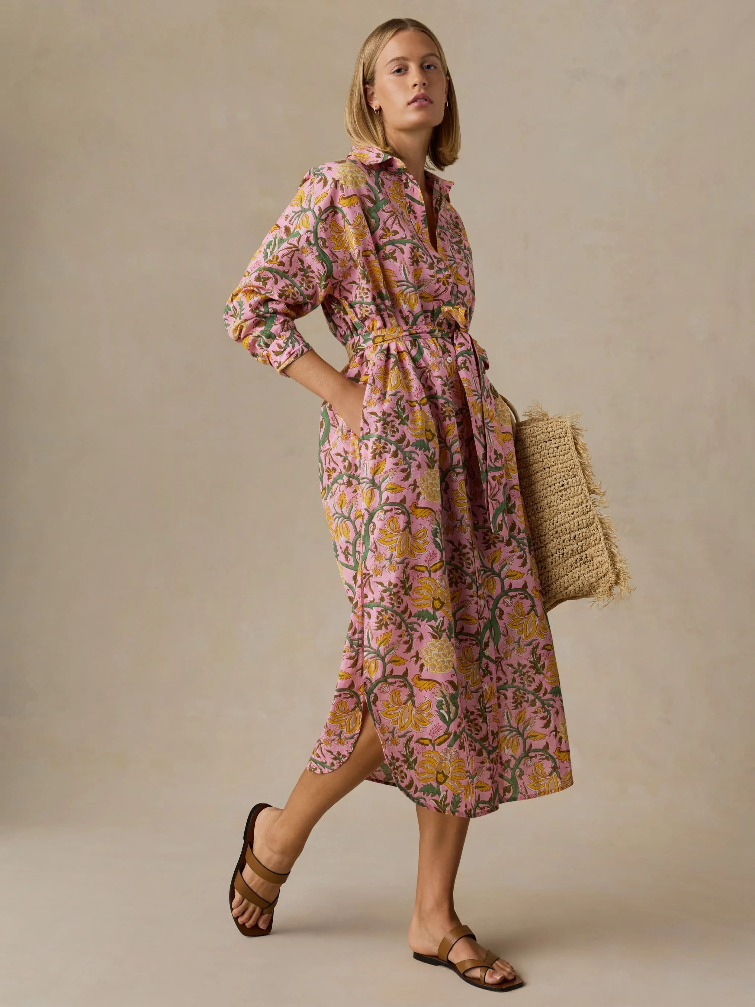 Voile Rio Shirtdress - Blossom Serenade - Image 2