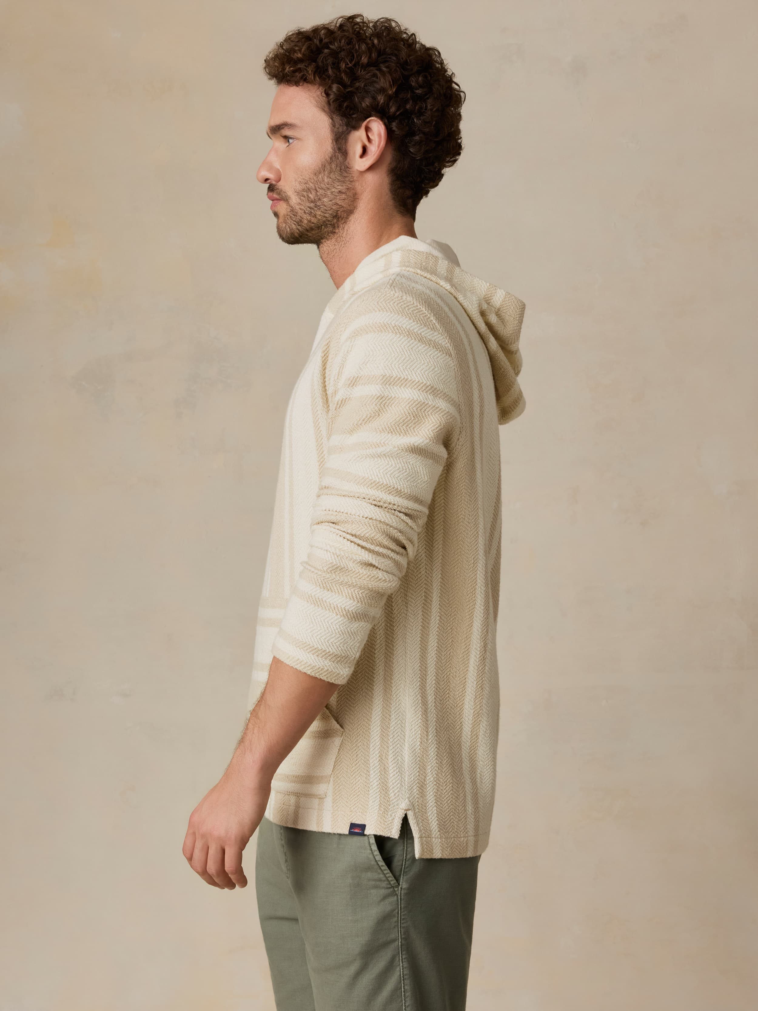 Whitewater Hoodie - Ivory Desert Stripe - Image 6