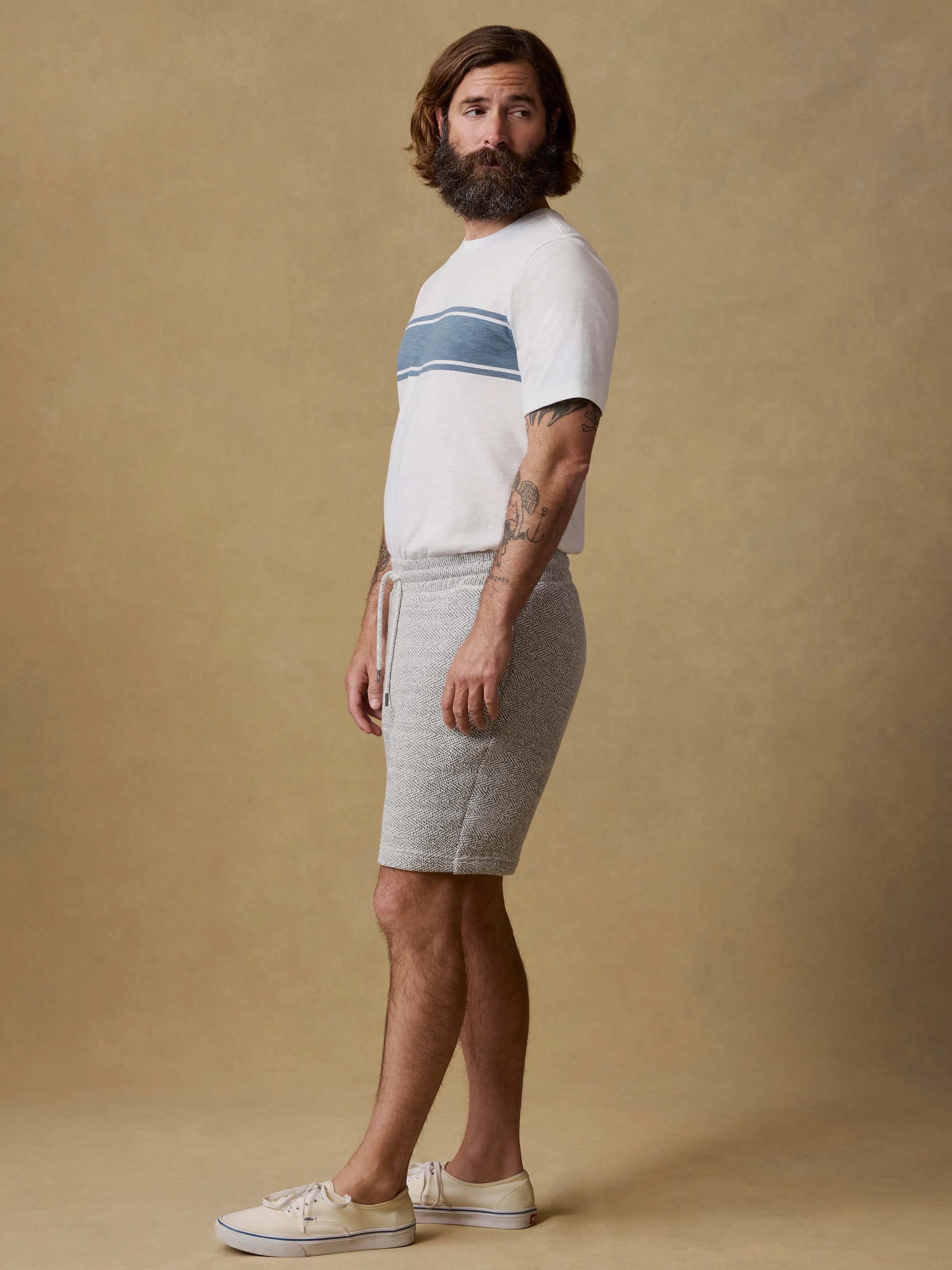 Whitewater Sweatshort - Grey Shell Loop - Image 4