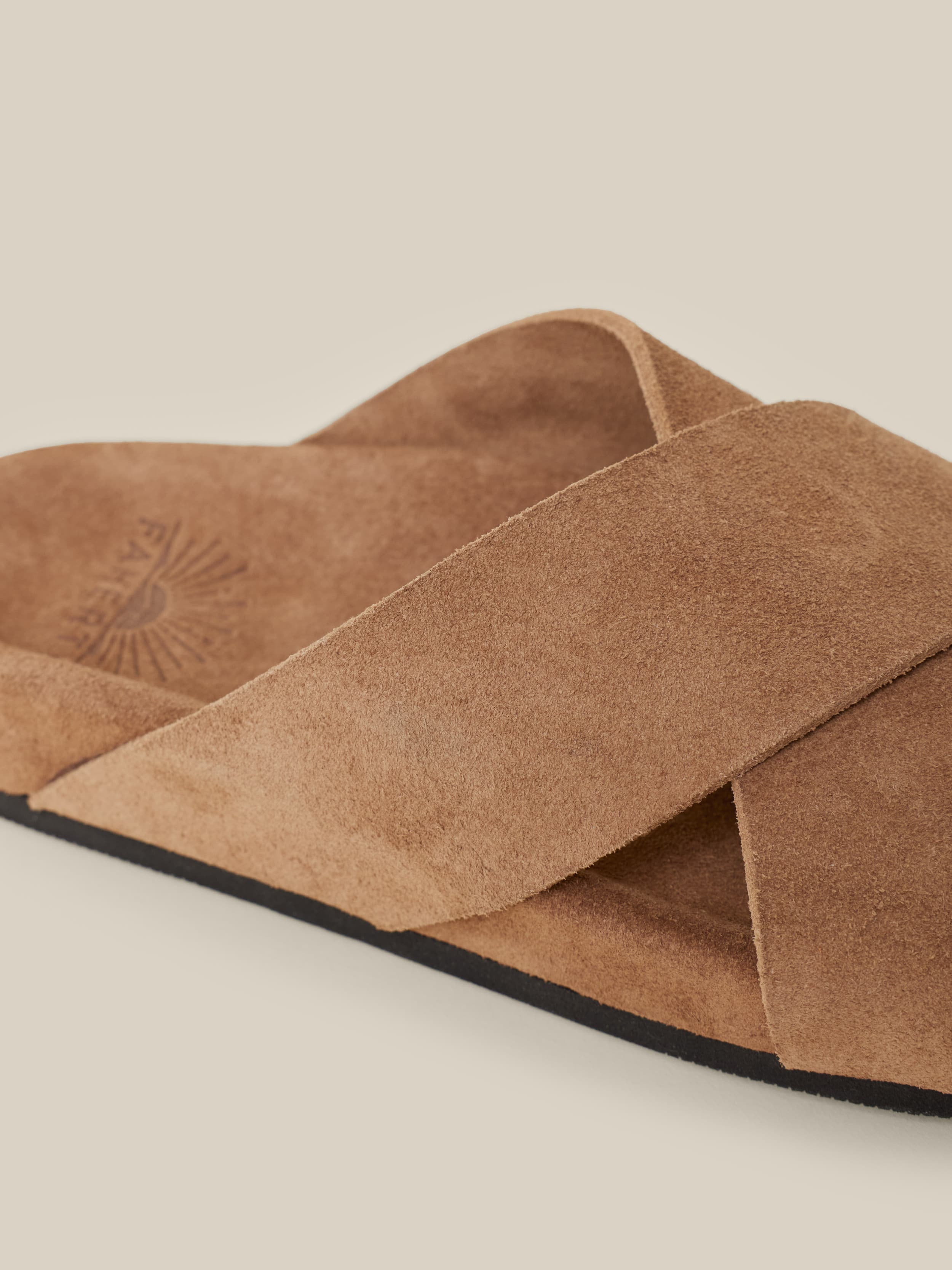 Women's Low Tide Suede Slide - Tan - Image 4