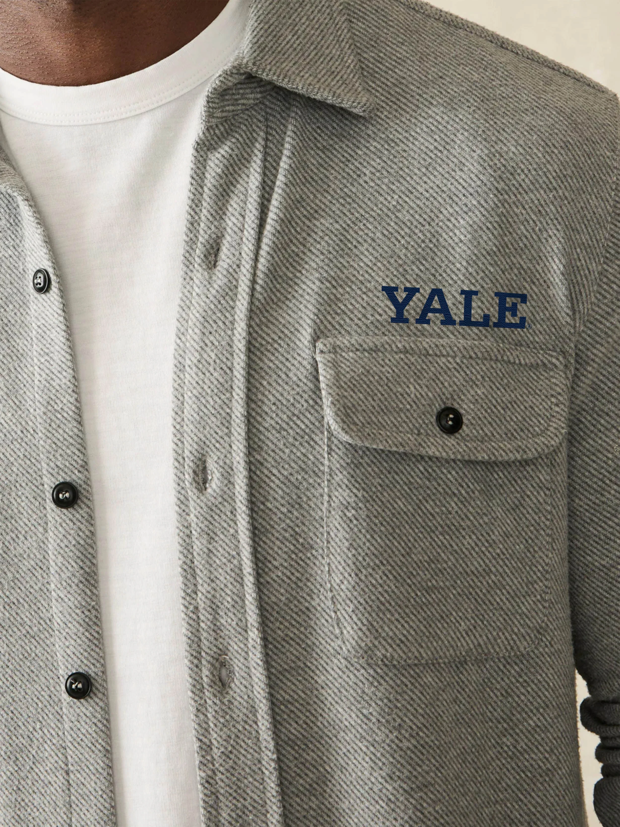 Yale Legend™ Sweater Shirt - Fossil Grey Twill